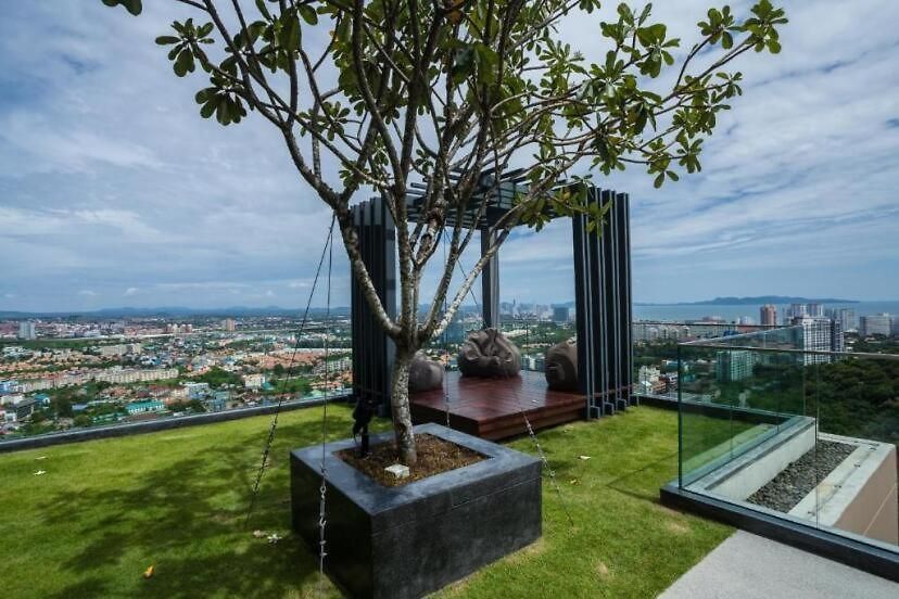 Unixx High Floor Seaview Double Bedroom อพาร์ตโฮเทล Pattaya