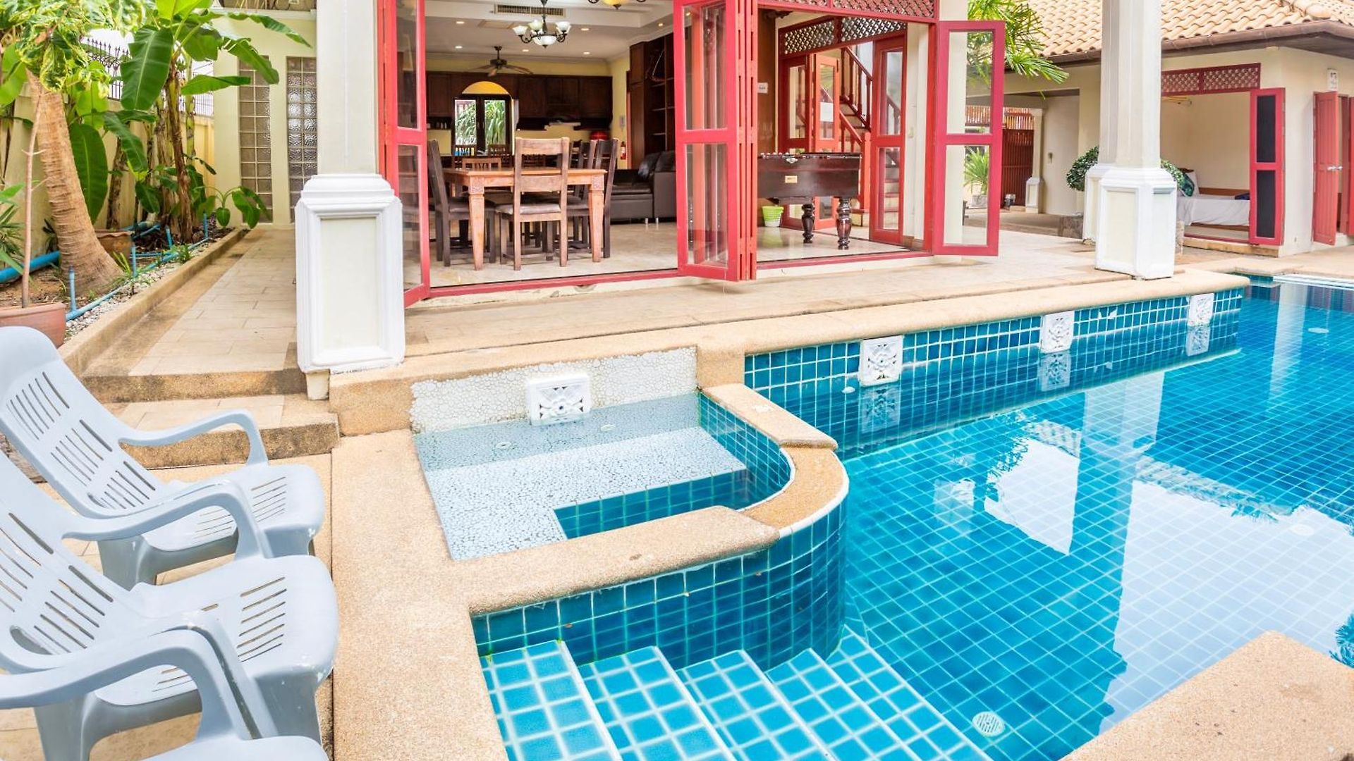 Bali Pool Villa, 5 Min To Walking Street & The Beaches *
