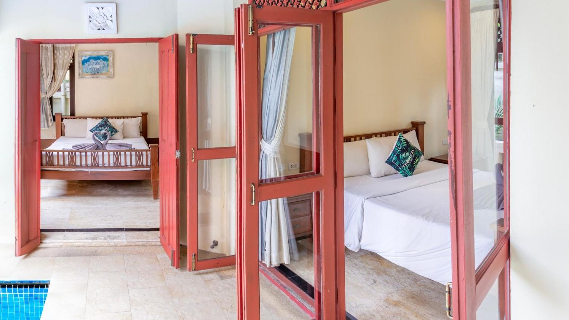 Bali Pool Villa, 5 Min To Walking Street & The Beaches วิลล่า *