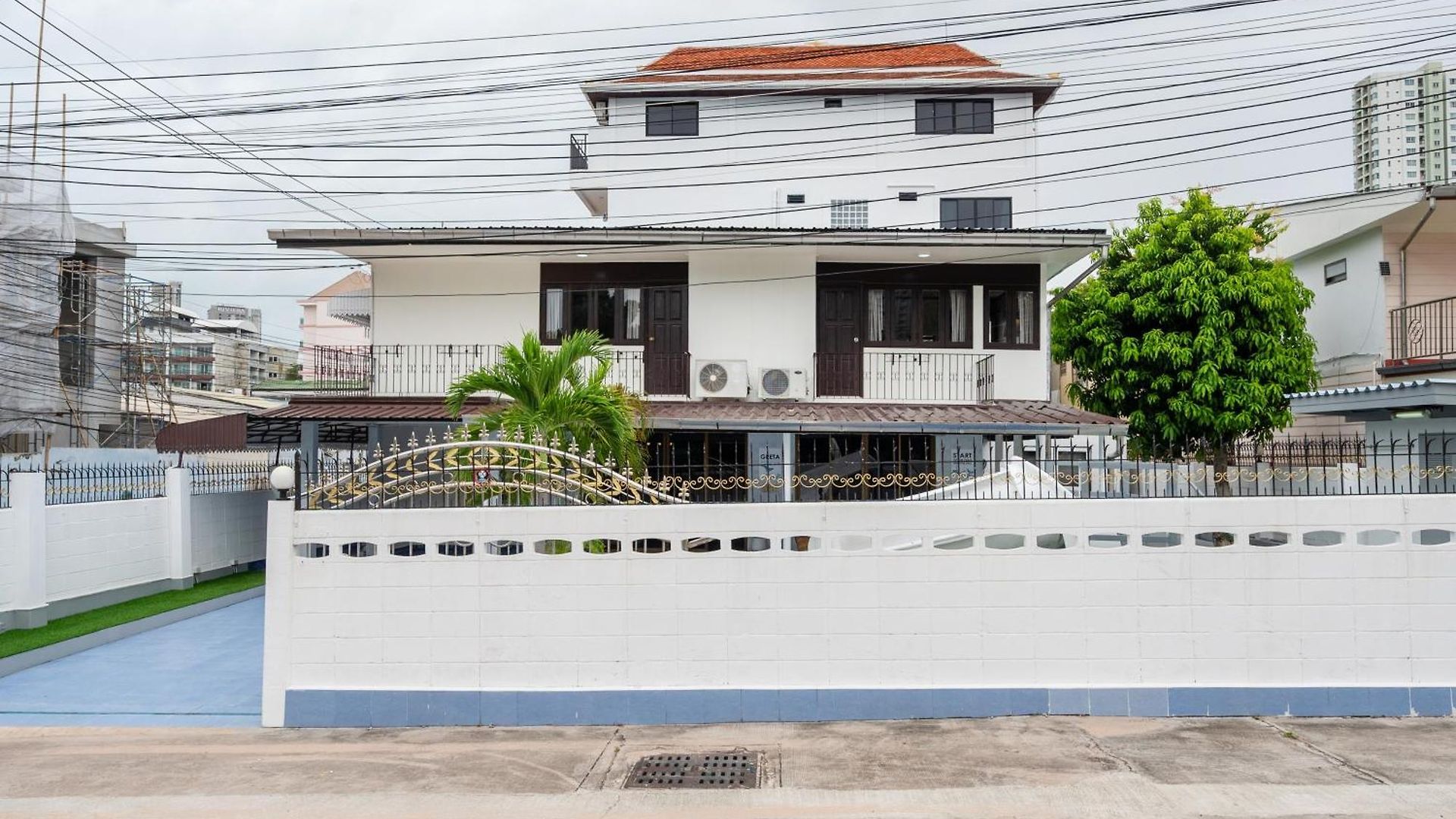 วิลล่า Greta ใกล้ชายหาด ใจกลางเมือง