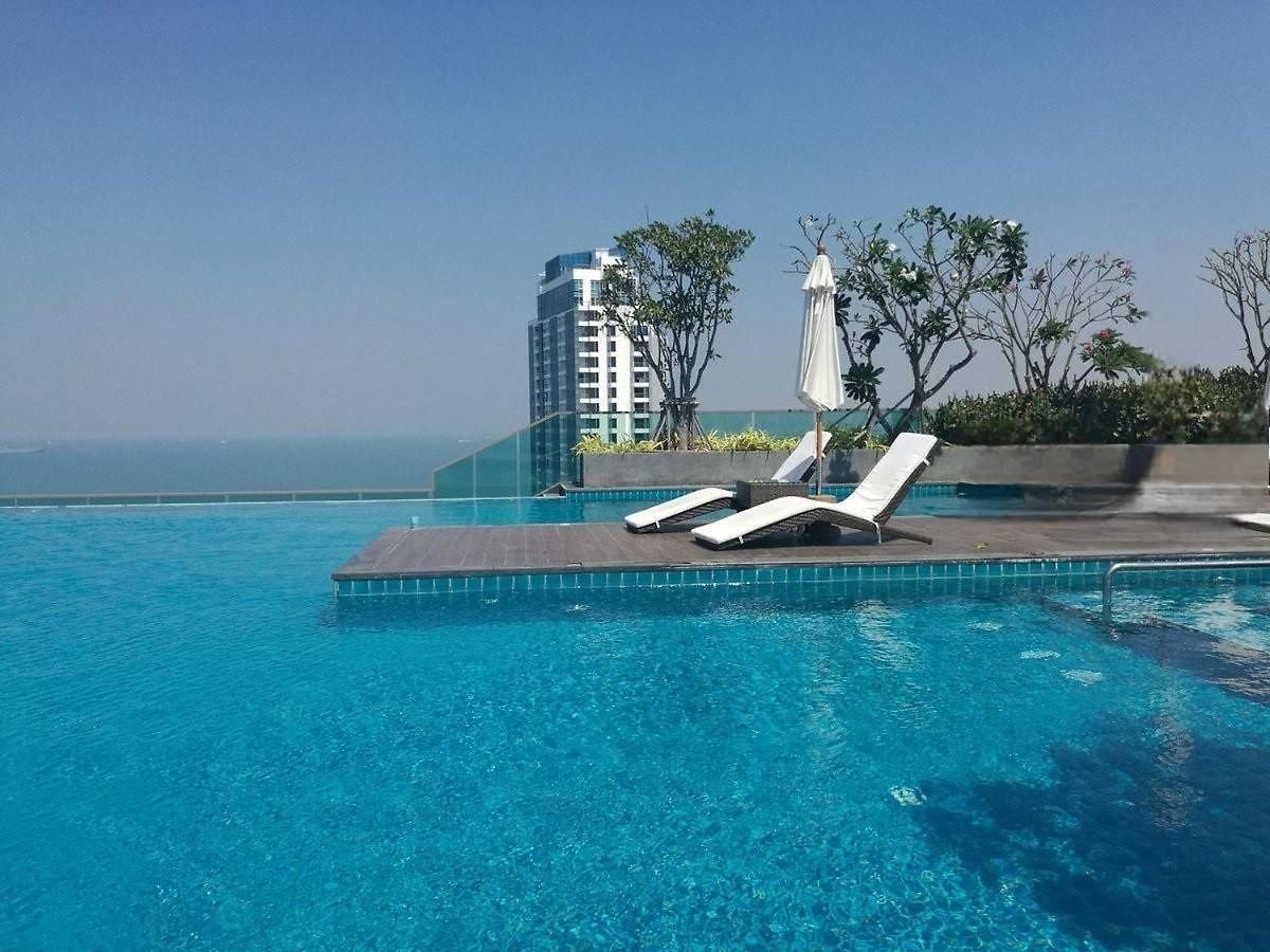 อพาร์ทเม้น Sea View At Wong Amat Tower 3505 Pattaya