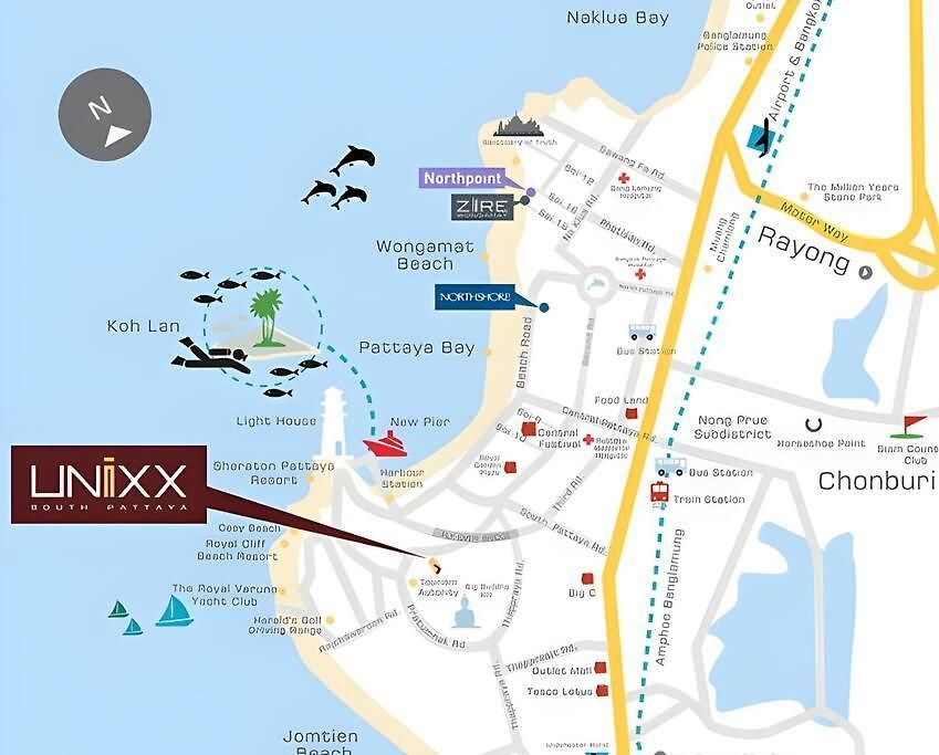 Luxury 70sqm 2 Bedroom Next To Walking Street