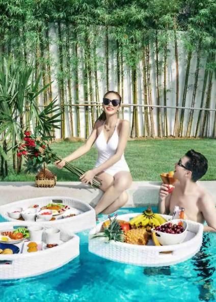 Bali Style Luxury Pool Near & Walking St!