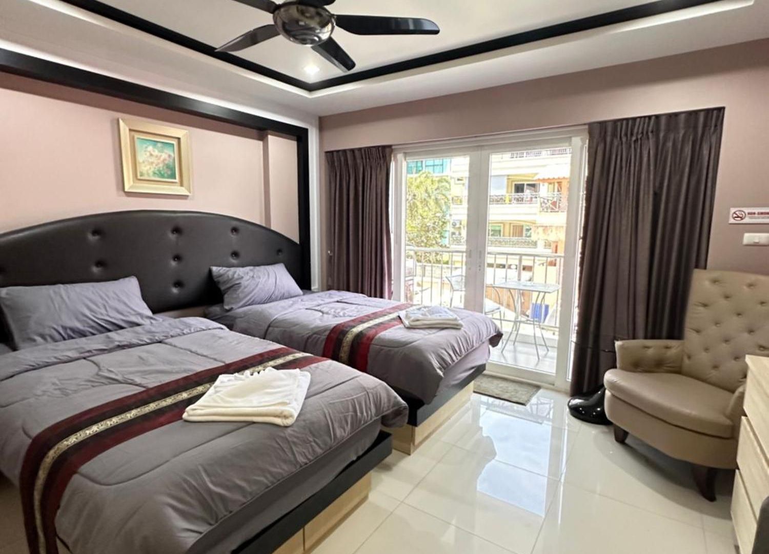 Apartment New Nordic Marcus Vip-5 - Spacious Near The Sea In The Area Of Phra Tam Nak Hill Pattaya