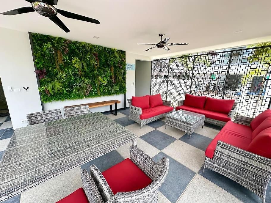วิลล่า Super Luxury 3 Bedroom Private Pool With Jacuzzi, Near 711, 10 Minutes To Walking Street And - Mt 7