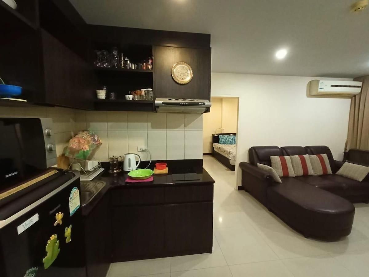 อพาร์ทเม้น 1bed 45sqm Sea 200m Park
