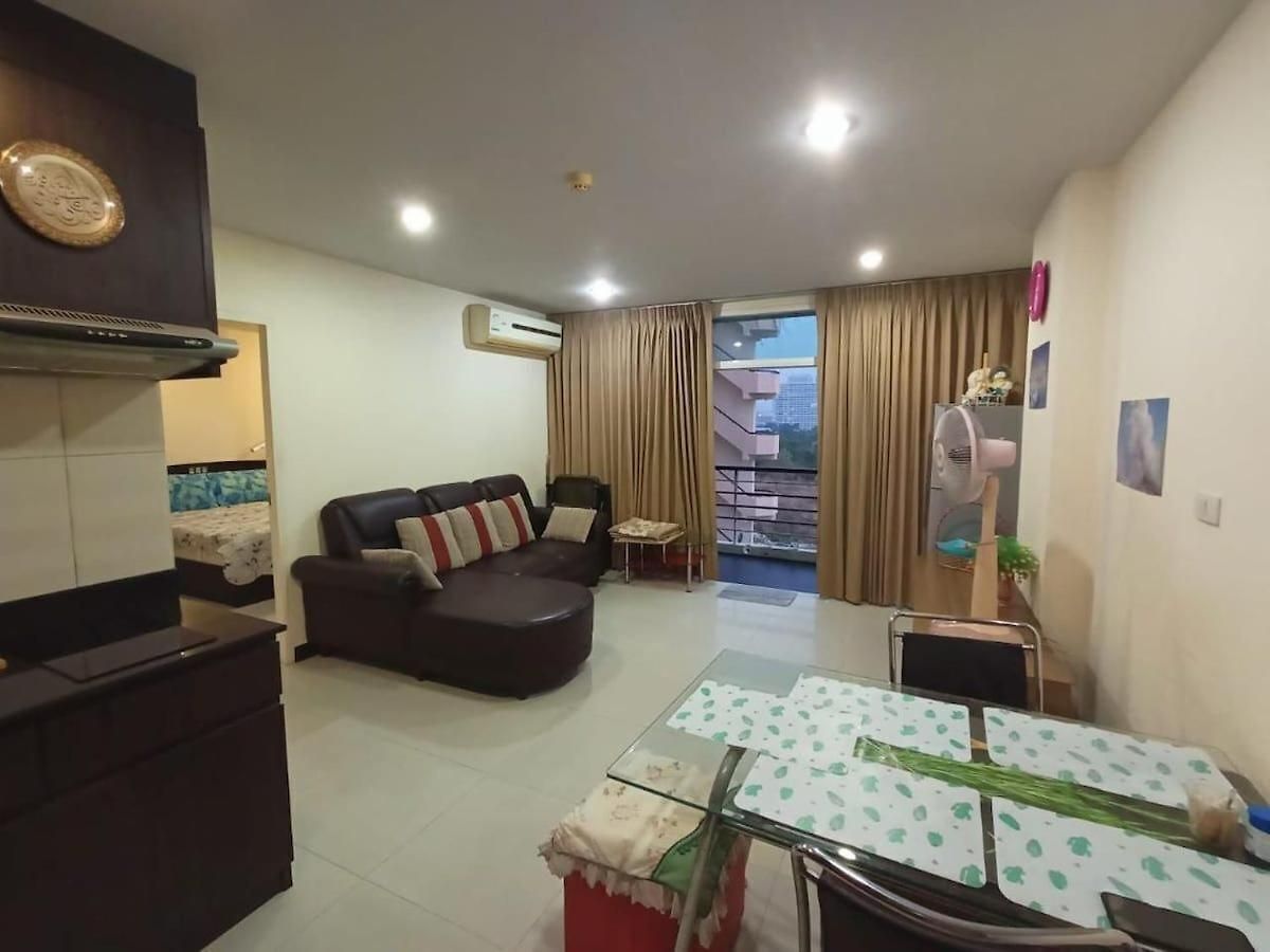 อพาร์ทเม้น 1bed 45sqm Sea 200m Park