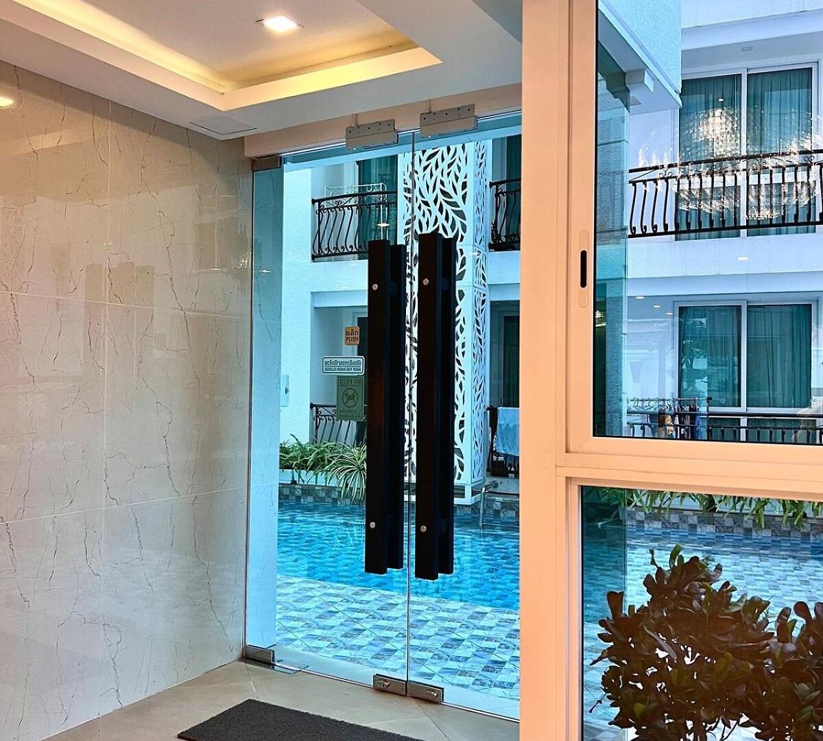 Garden Olympus Balcony Near Walking Street Apartment *