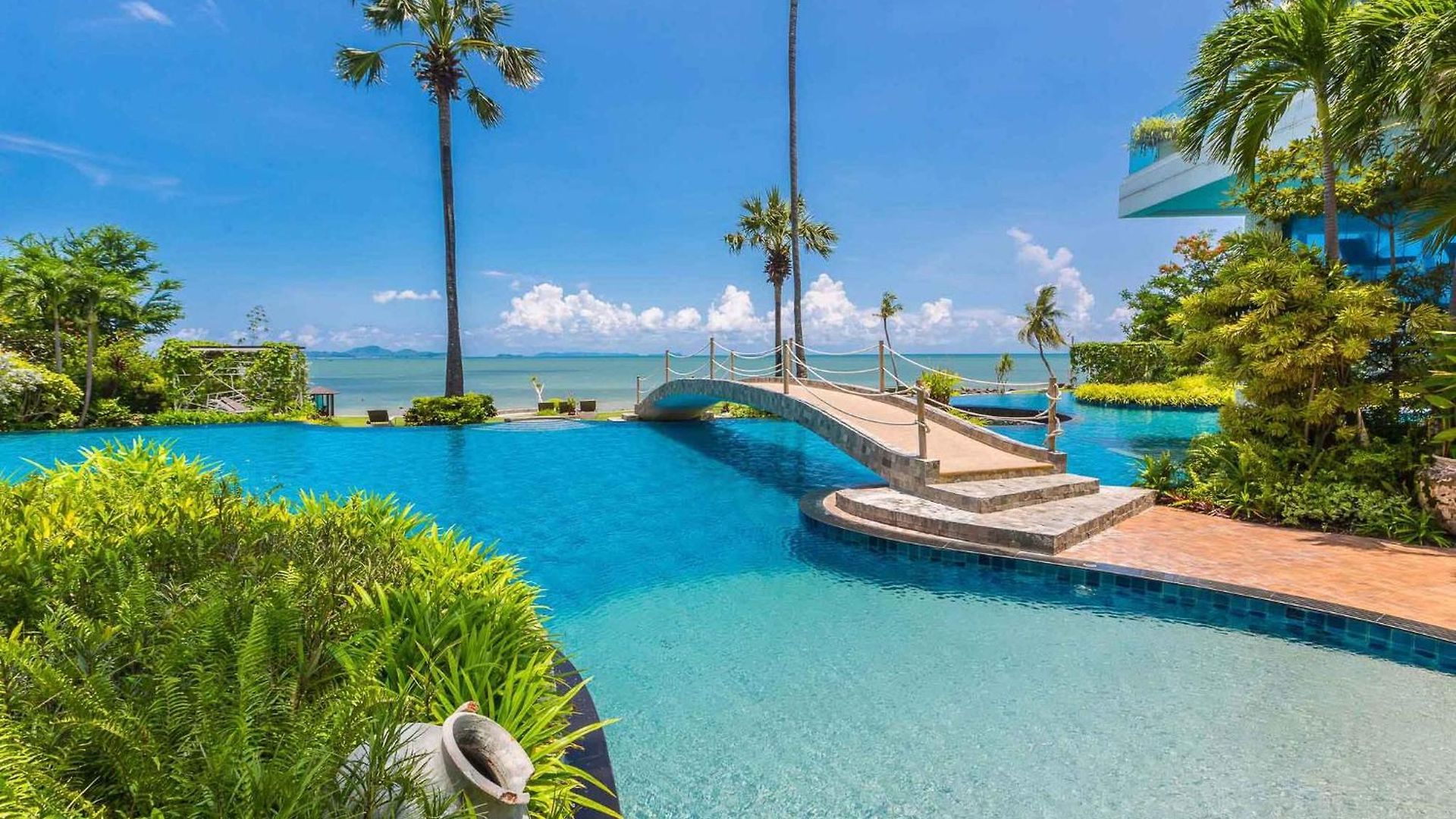 อพาร์ทเม้น Luxury Seaview - 14th Floor Luxury At The Palm Wongamat *
