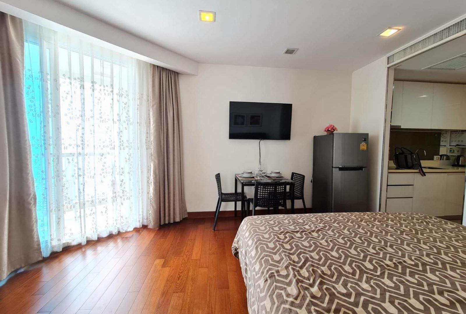 อพาร์ทเม้น Seaview - The Palm Wongamat - Beachfront 19 Floor *
