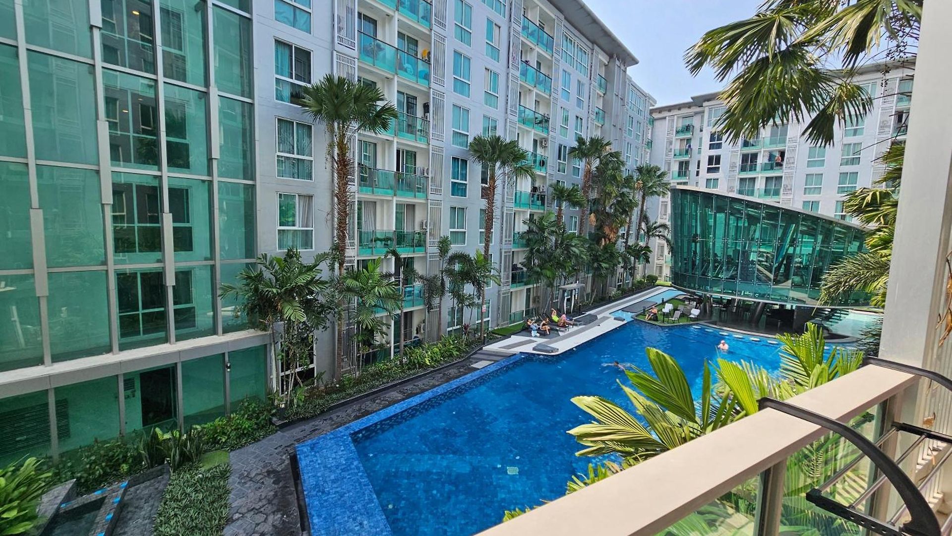 Center Pool View