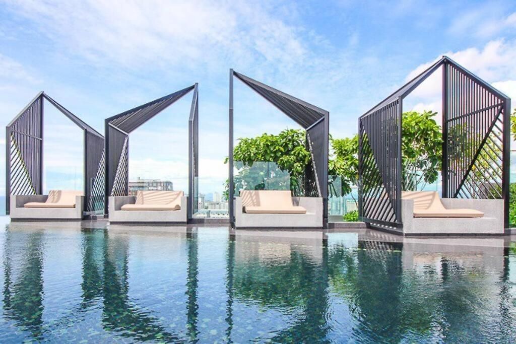 อพาร์ทเม้น Downtown Charm Edge 1 Bedroom Seaview