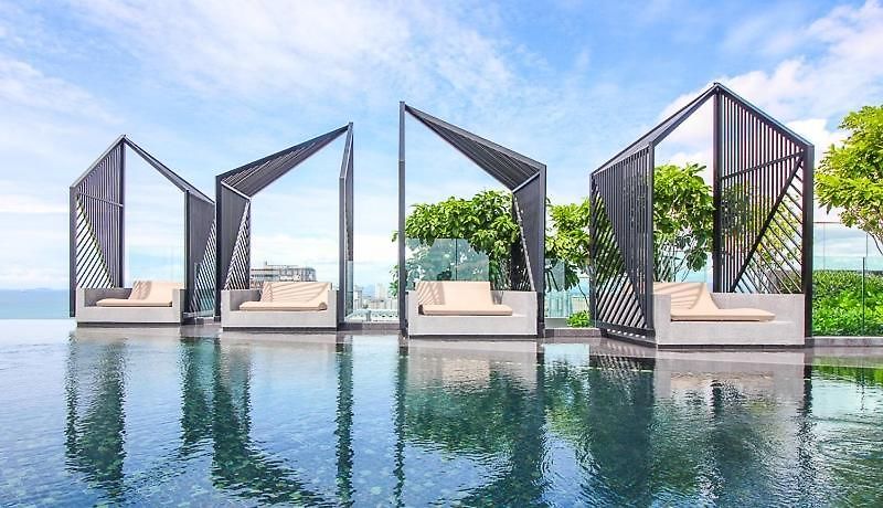 อพาร์ทเม้น Downtown Charm Edge 1 Bedroom Seaview *