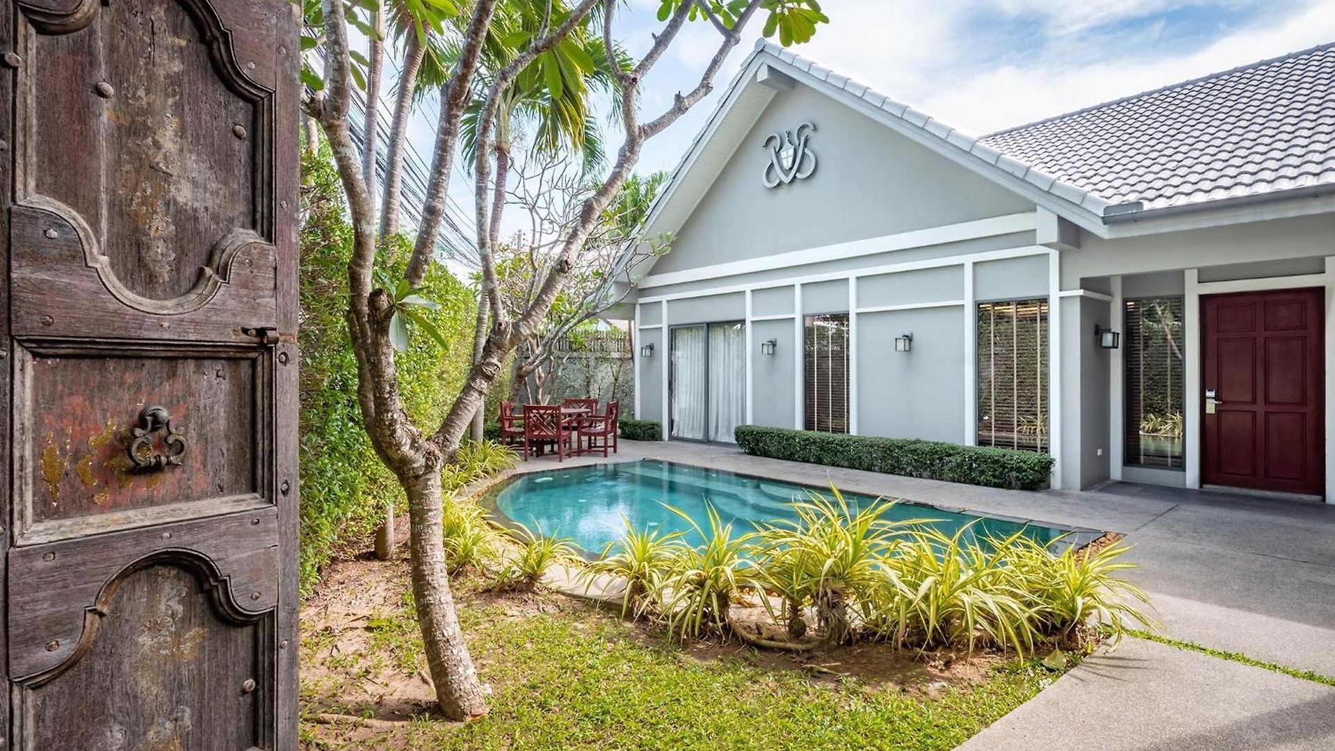 Sala - 3 Bedroom Pool วิลล่า