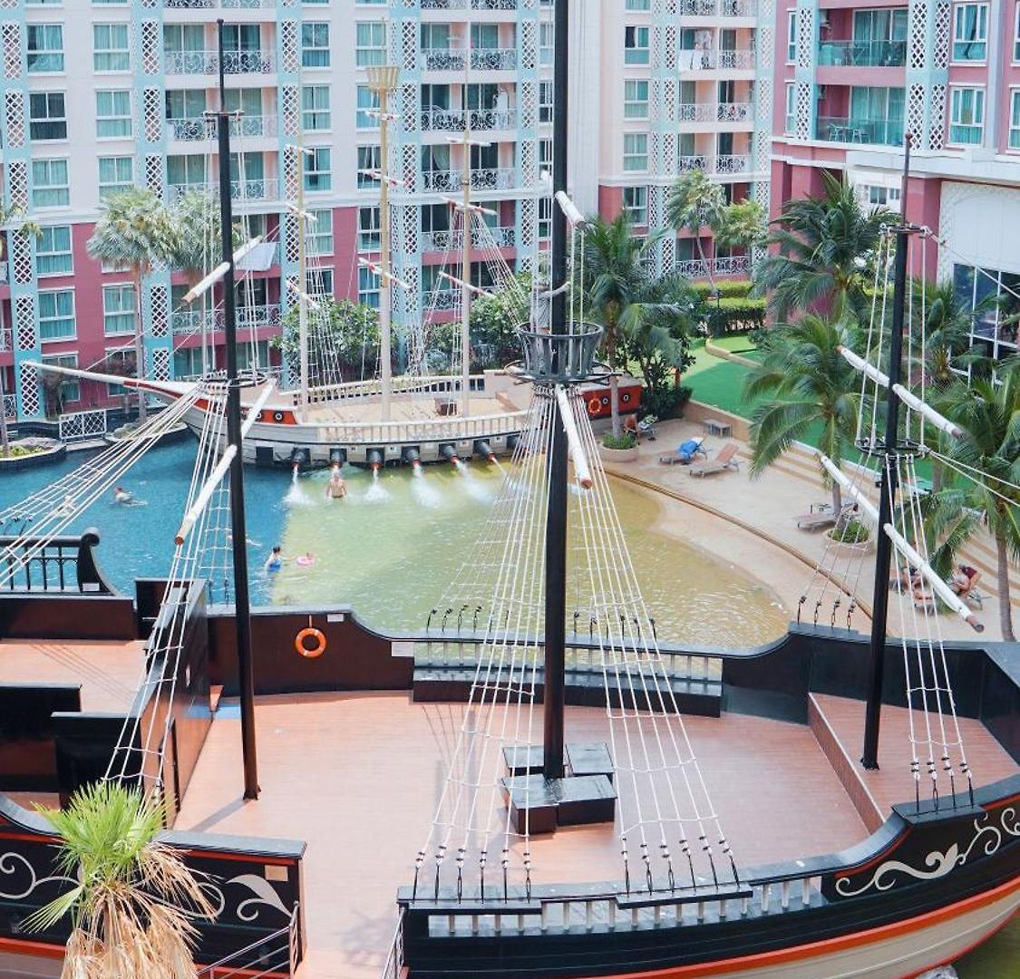 Grande Caribbean One-bedroom Near Walking Street And Jomtien Pattaya