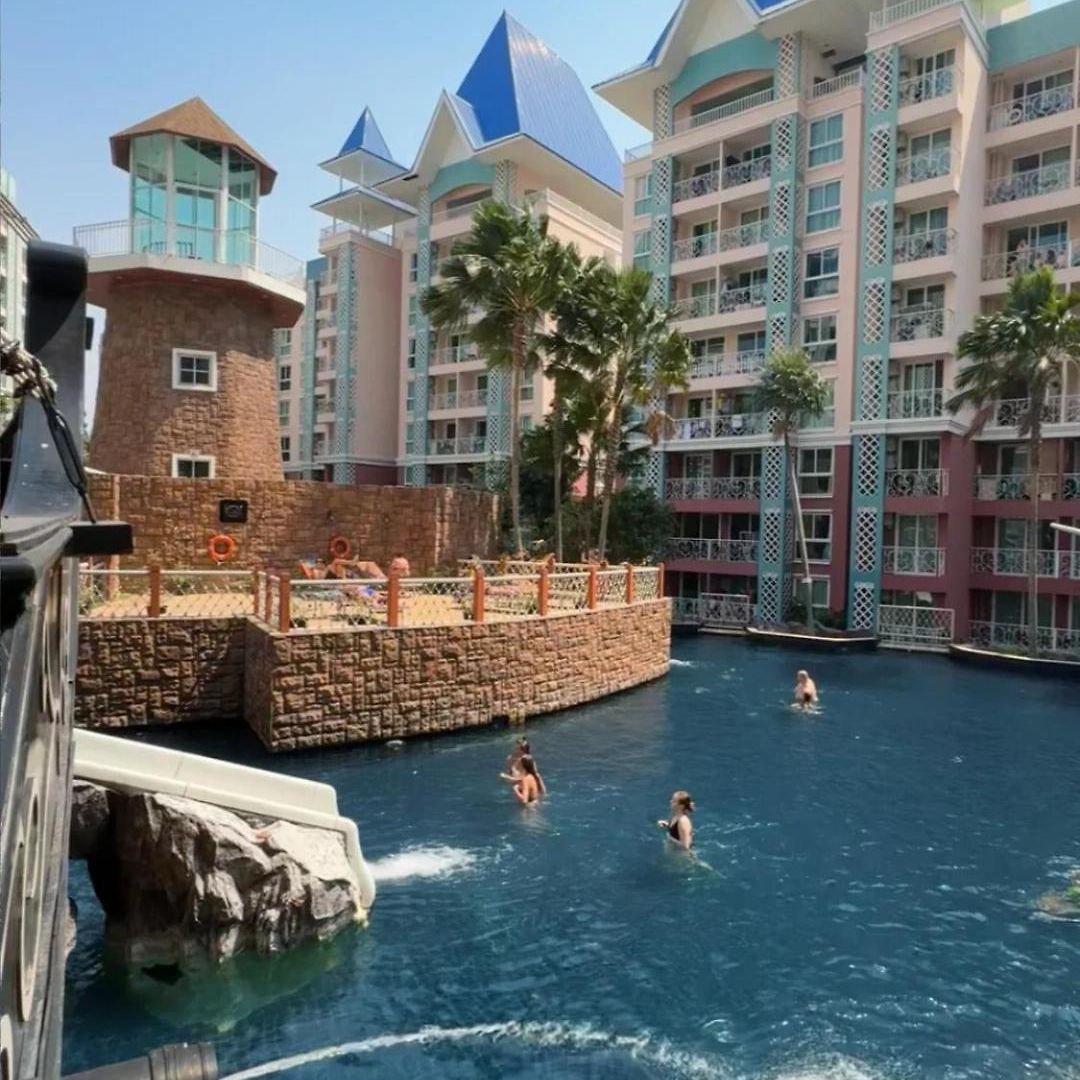 Grande Caribbean One-bedroom Near Walking Street And Jomtien อพาร์ทเม้น