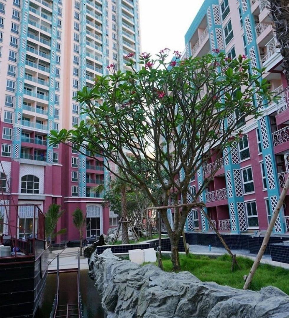 อพาร์ทเม้น Grande Caribbean One-bedroom Near Walking Street And Jomtien