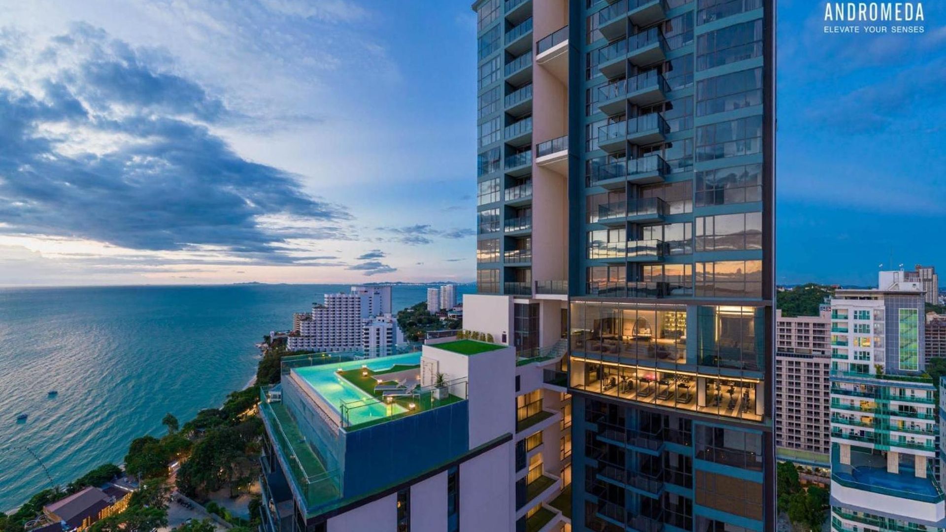 อพาร์ทเม้น Sea View 2 Bed Luxury - Perfect Location *