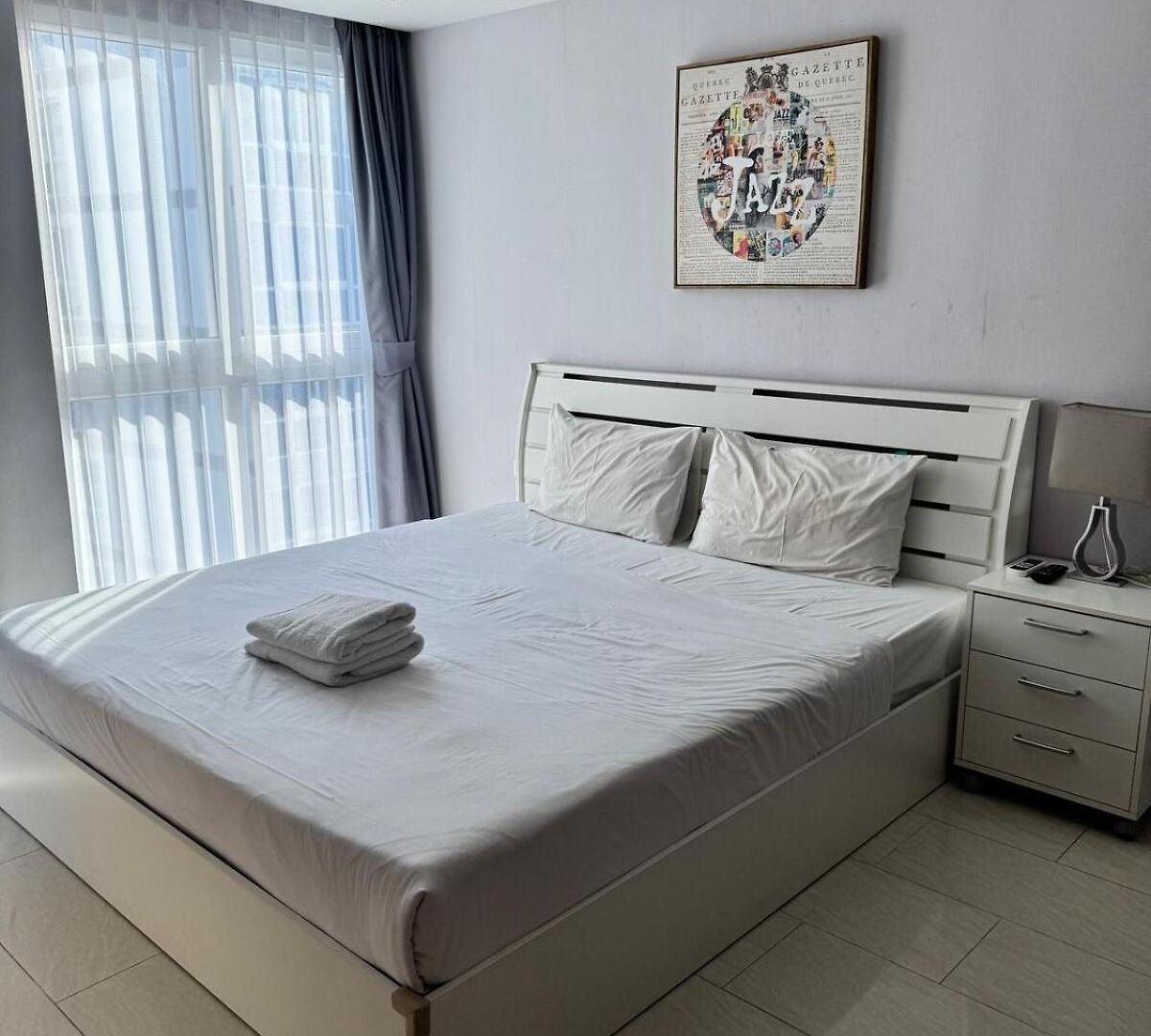 อพาร์ทเม้น Grand Avenue 1br Pool View Smart Tv Wifi 6th Floor Pattaya