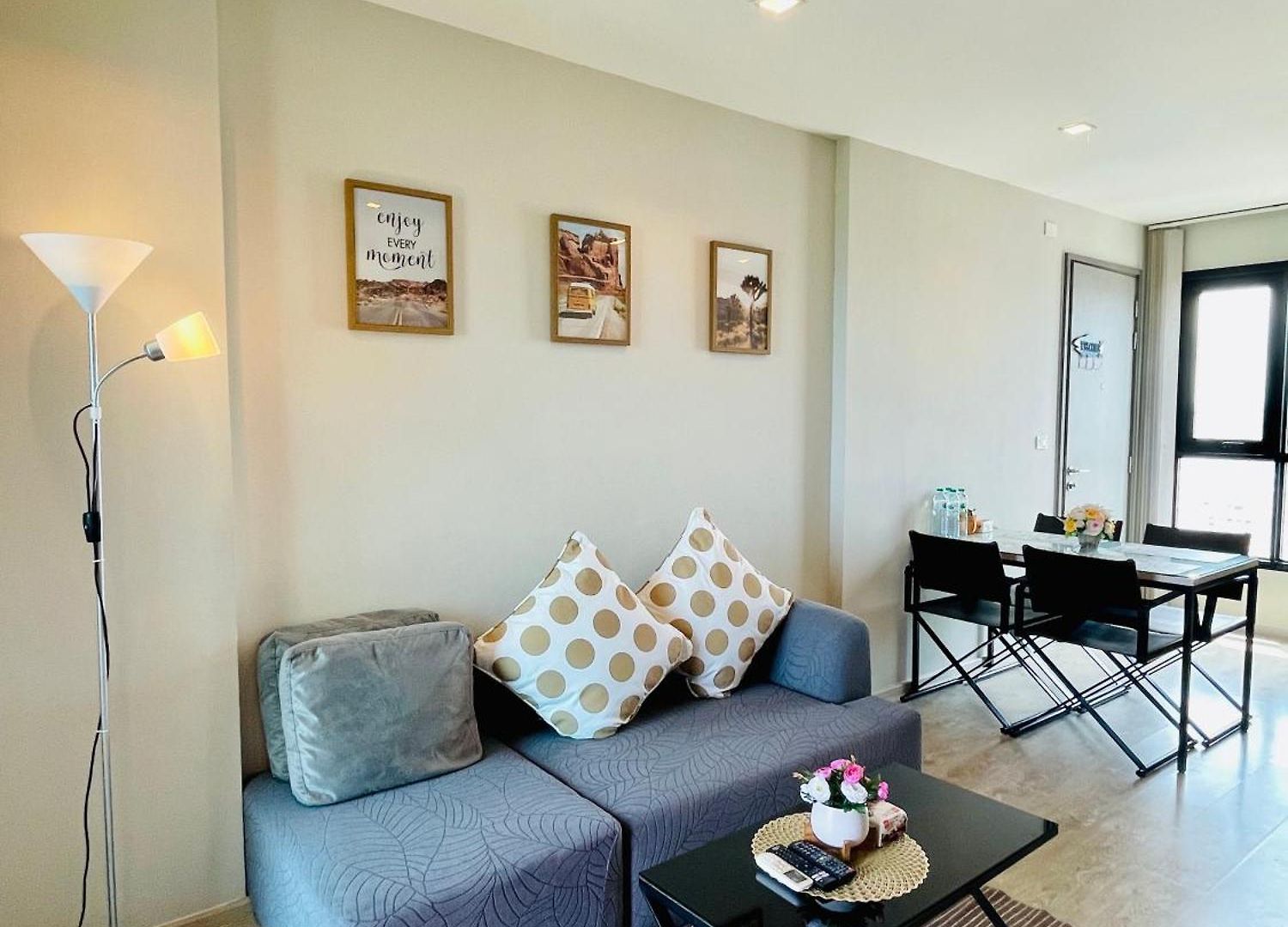 อพาร์ทเม้น The Base 2 Bed 2 Bath By Pupu
