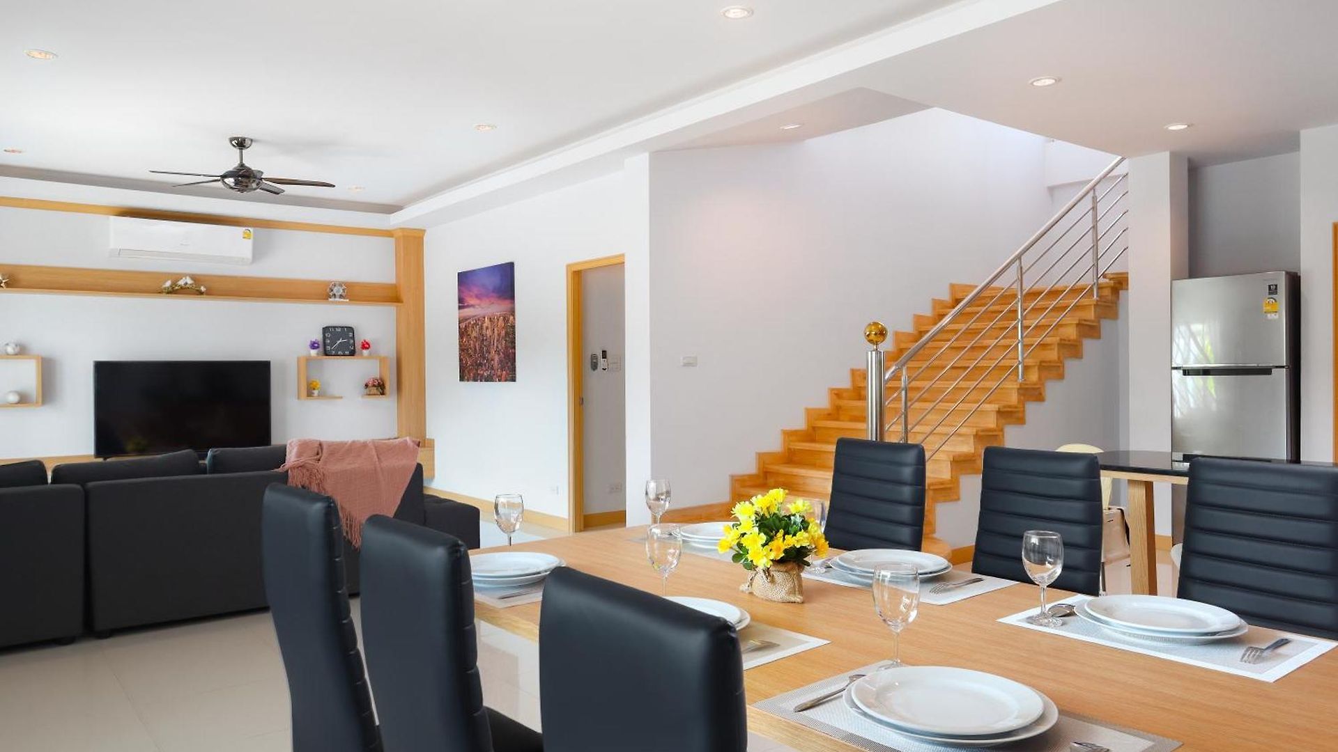 วิลล่า Luxury Villa, 5br 6ba, Private Pool With Jacuzzi Cityhouse54