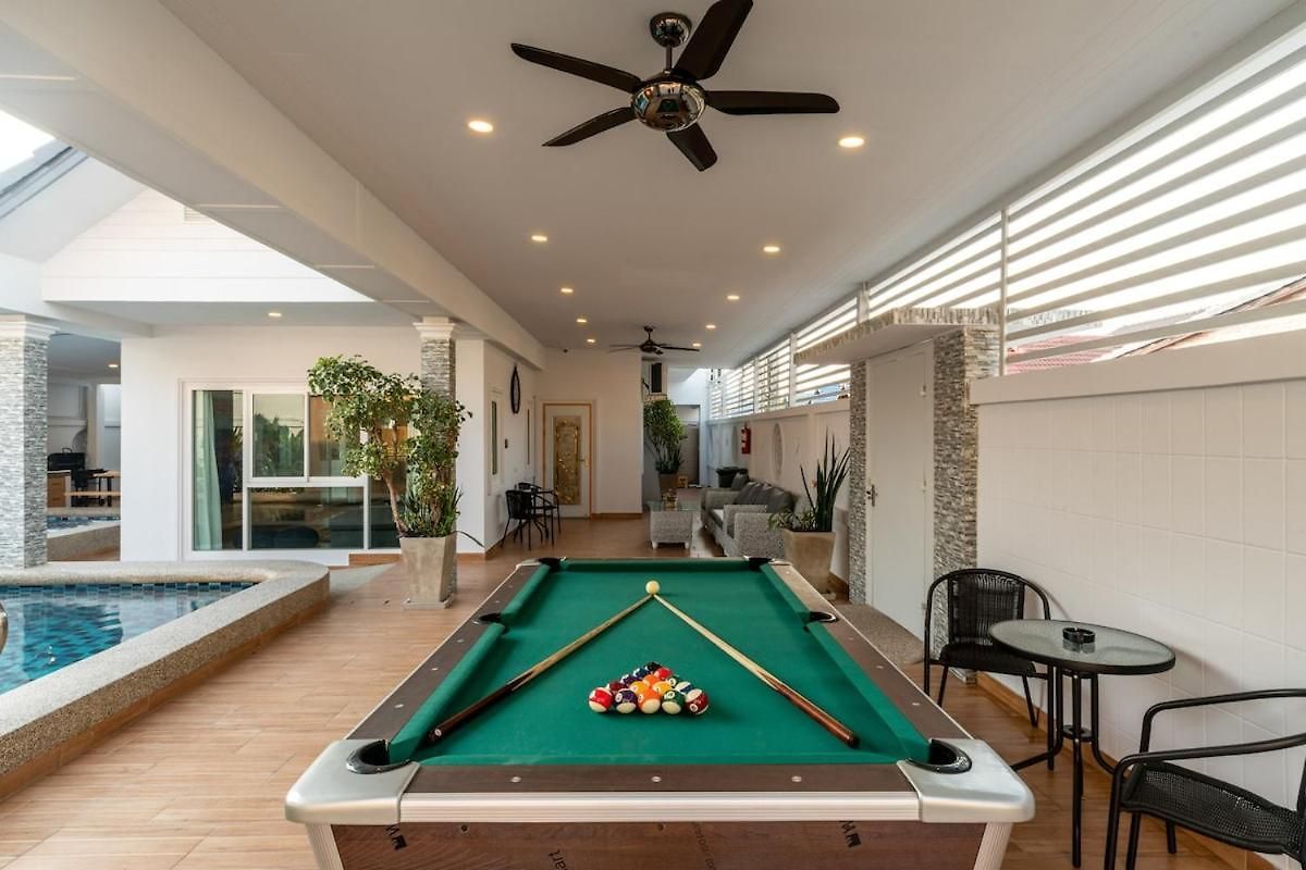 Center Pool 6br 14 Persons Sauna Pool Table Karaoke Bbq วิลล่า *