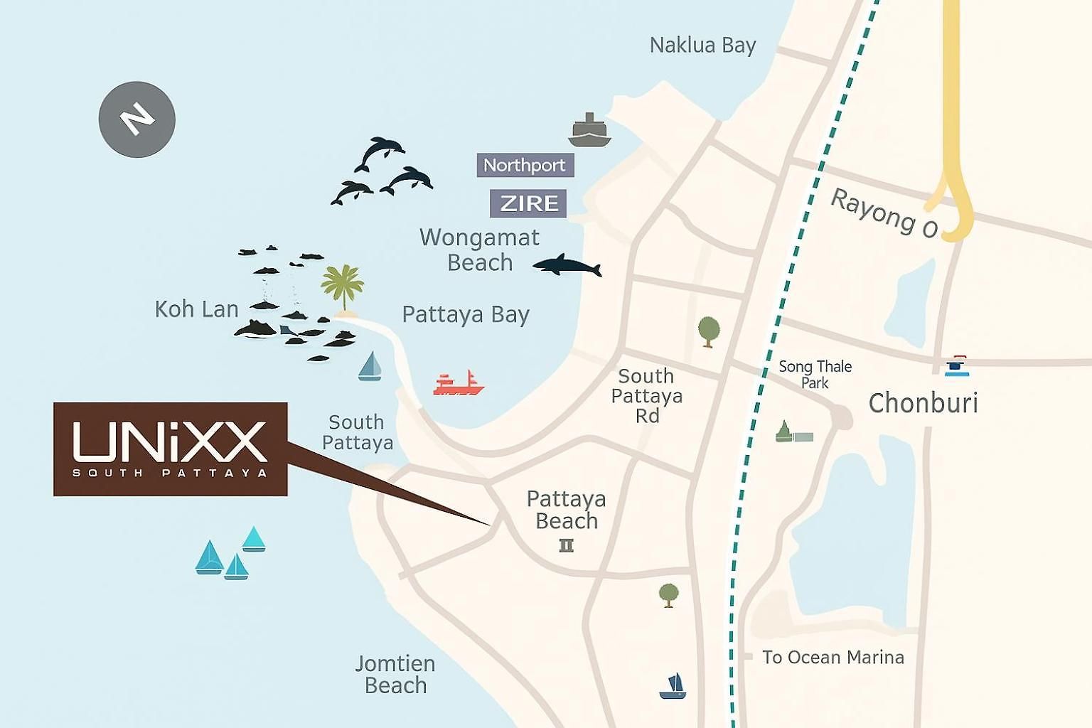 Peaceful Near Walking Street And In The * Pattaya