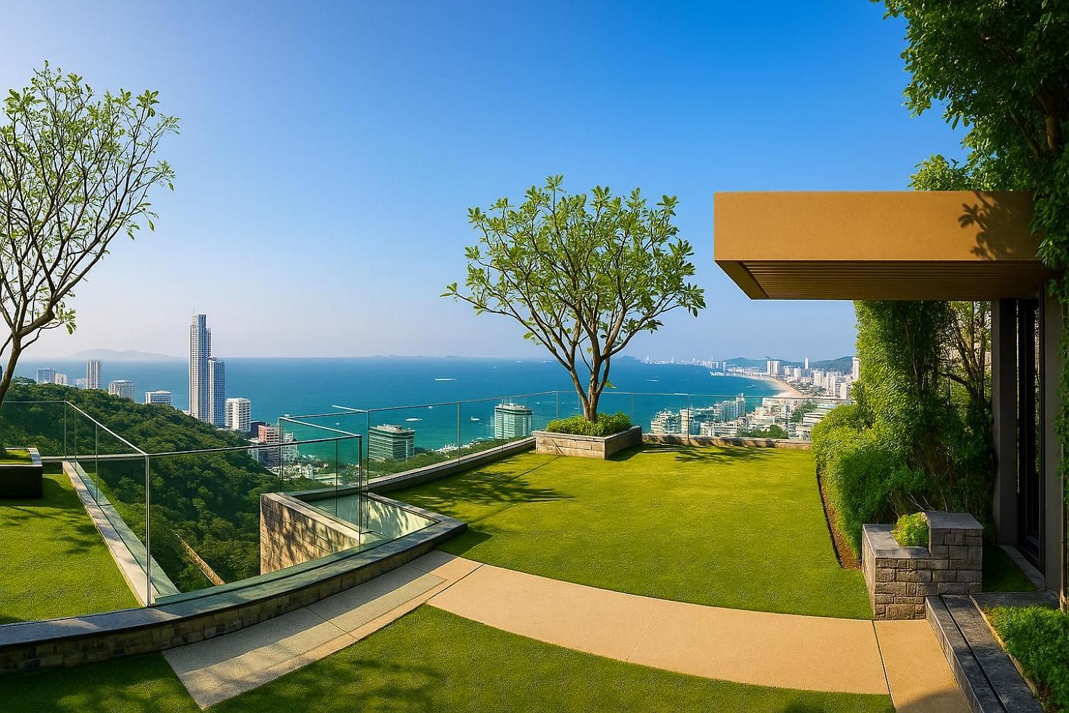 Peaceful Near Walking Street And In The Apartment Pattaya