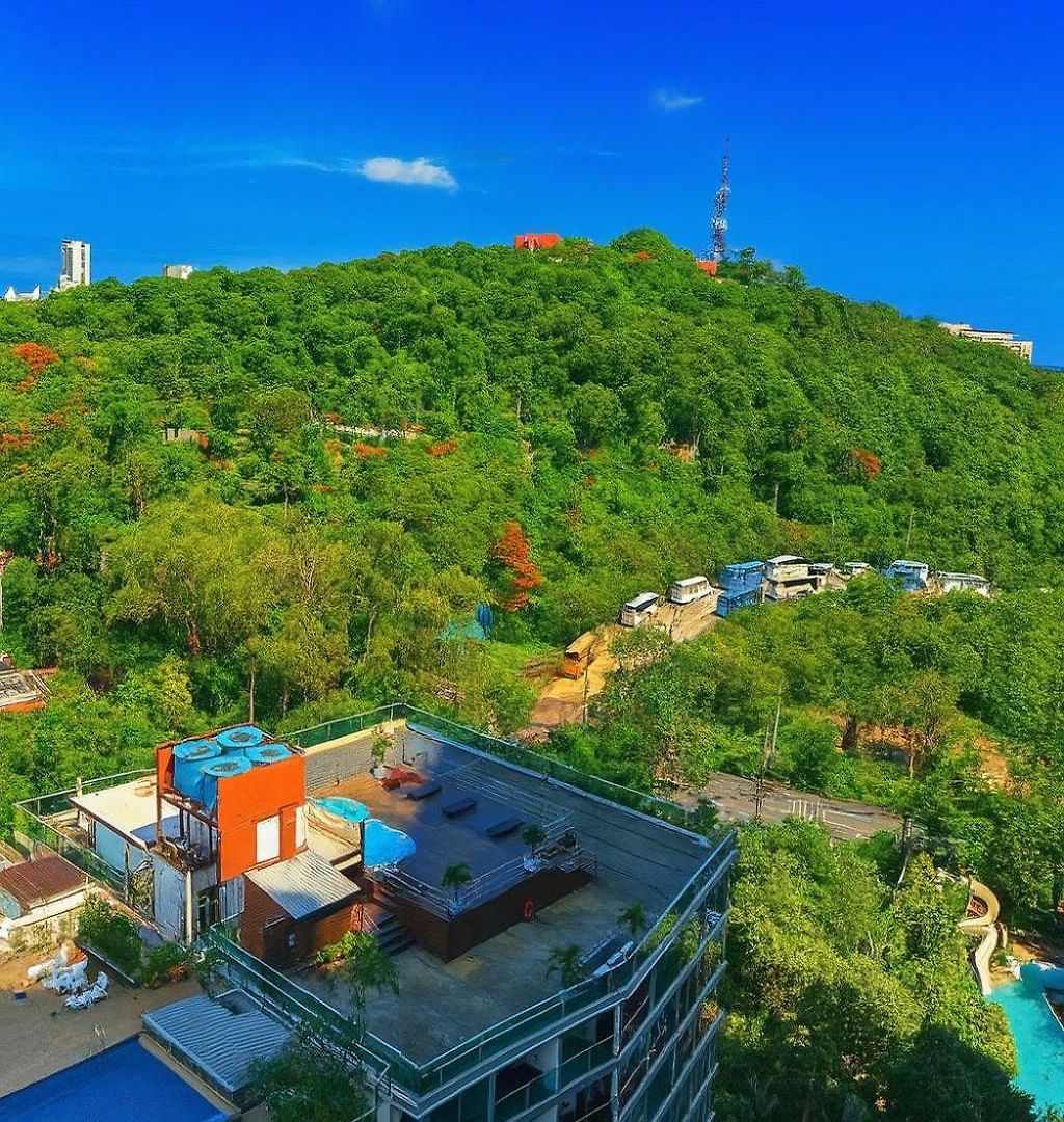 อพาร์ทเม้น Luxury Hill Pool View Near And Walking Street In *