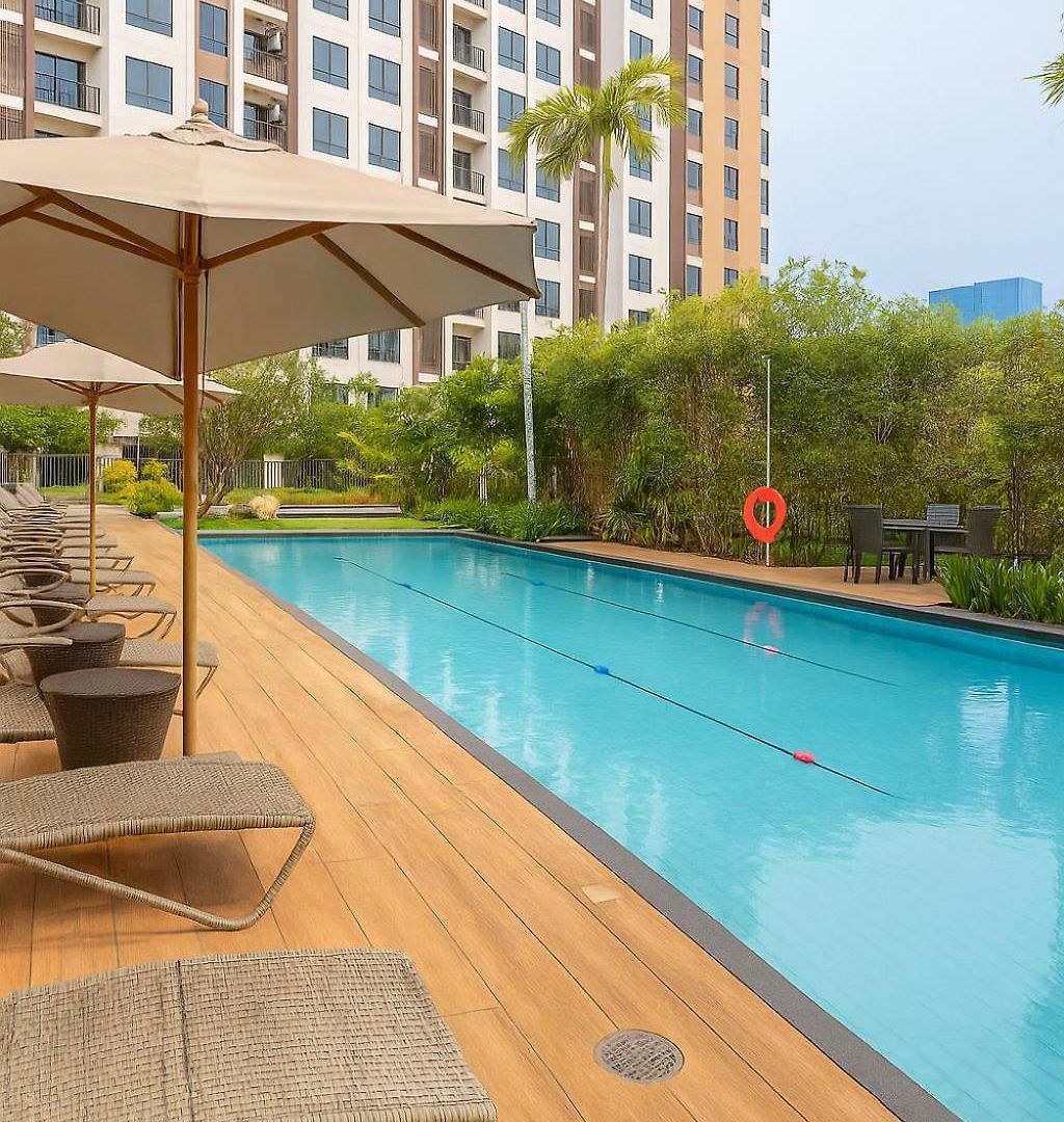 อพาร์ทเม้น Luxury Hill Pool View Near And Walking Street In
