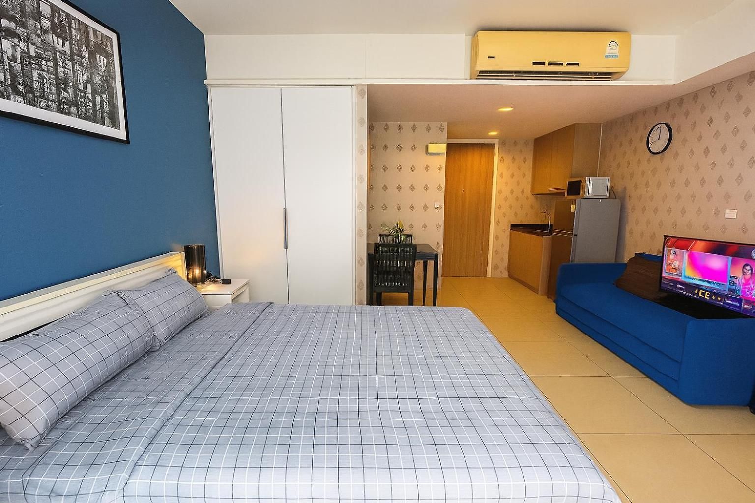 อพาร์ทเม้น Luxury Hill Pool View Near And Walking Street In *