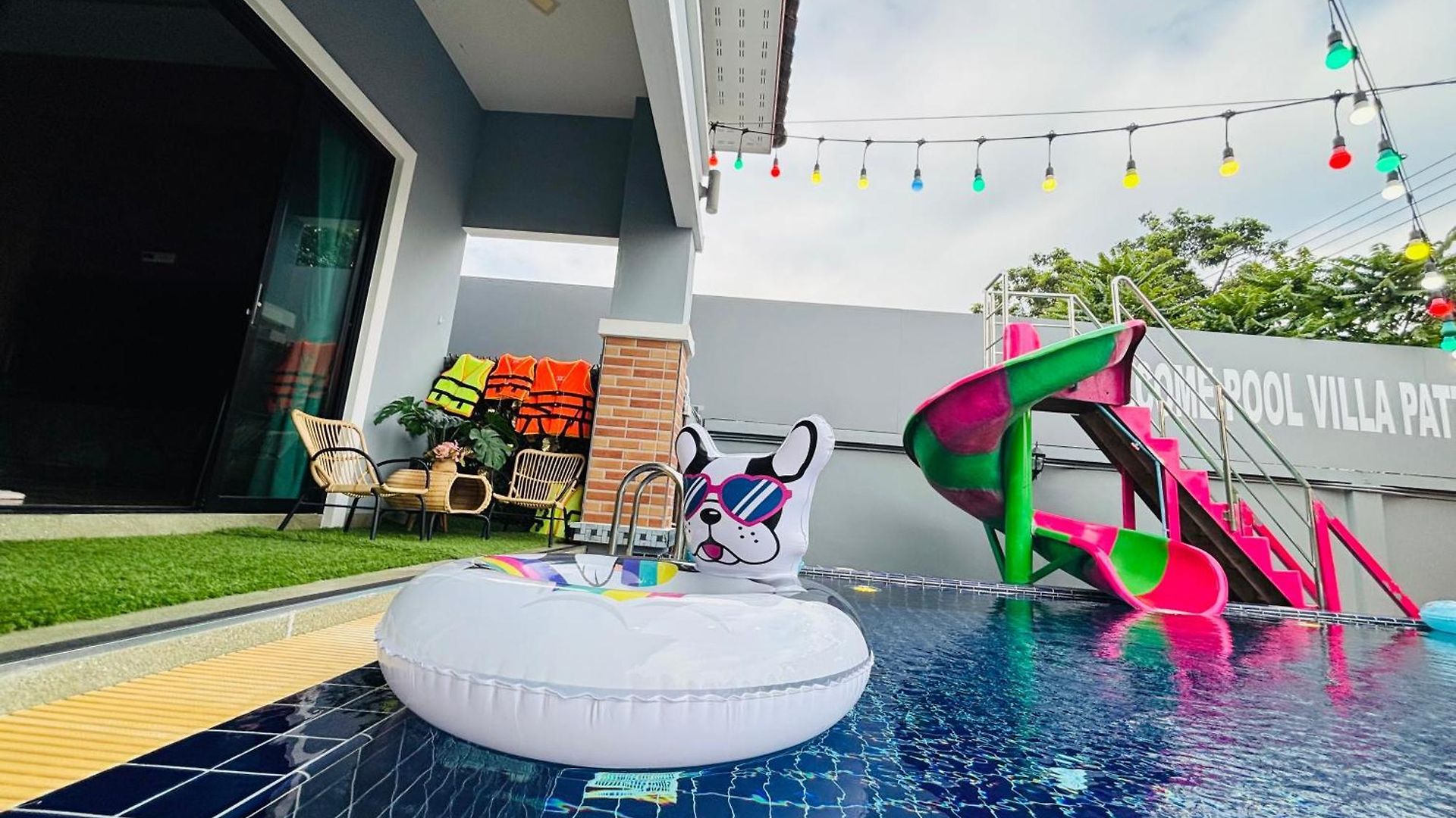Kate Pool Jomtien วิลล่า *