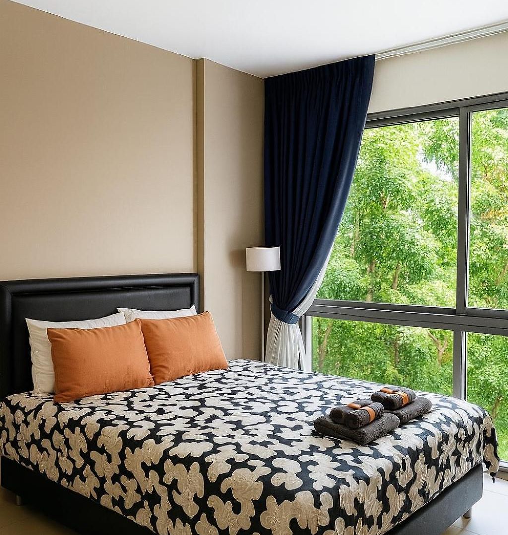Apartment Peaceful Near Walking Street And In The