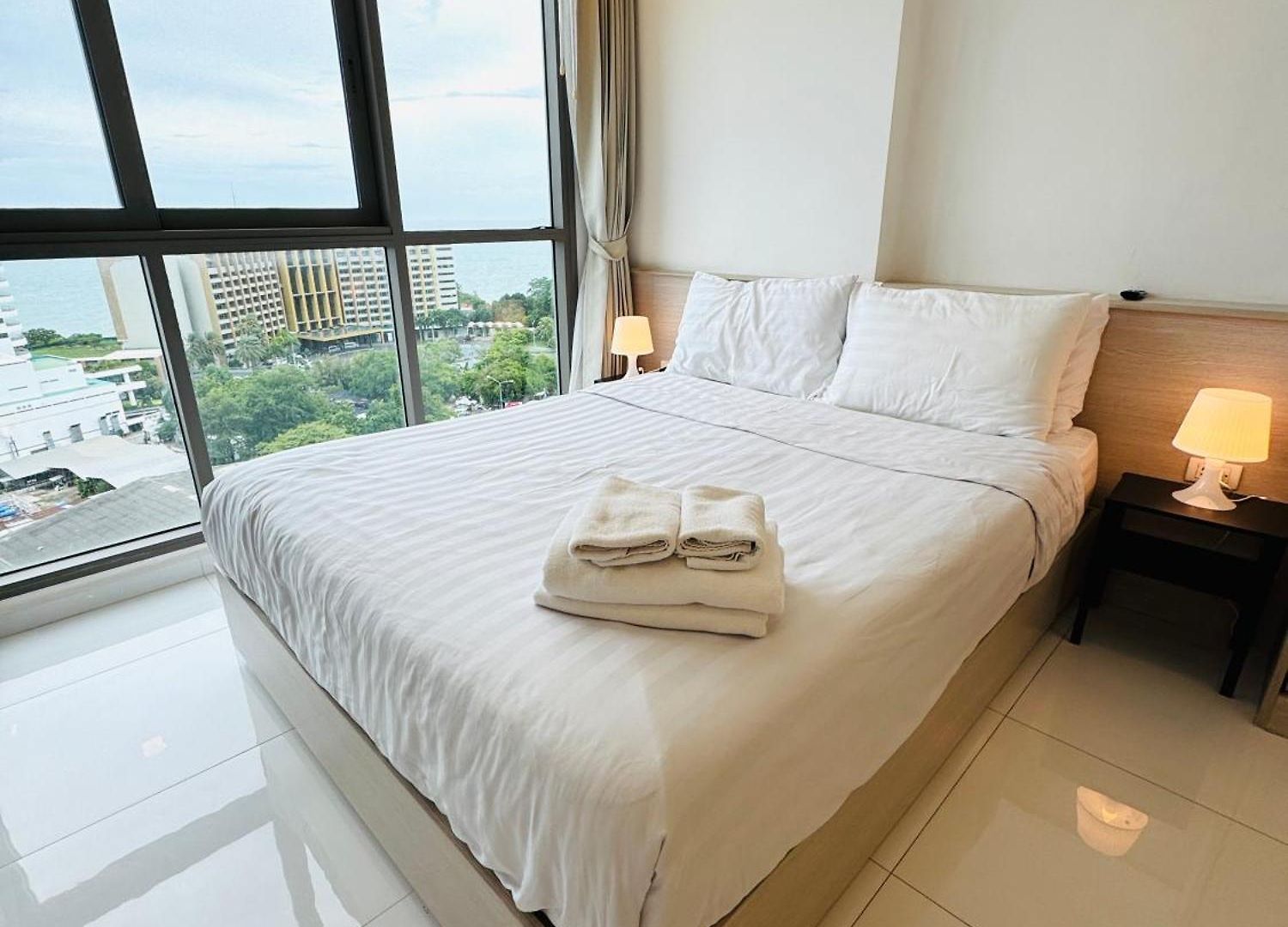 Cozy Ocean Hideaway 400m To & Fast Wi-fi อพาร์ทเม้น Pattaya