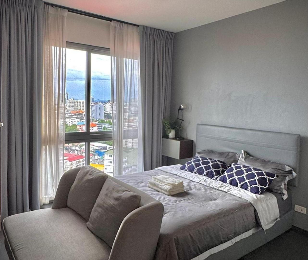 Unixx Sea View Walking Street 5 Min Pool & Gym * Pattaya