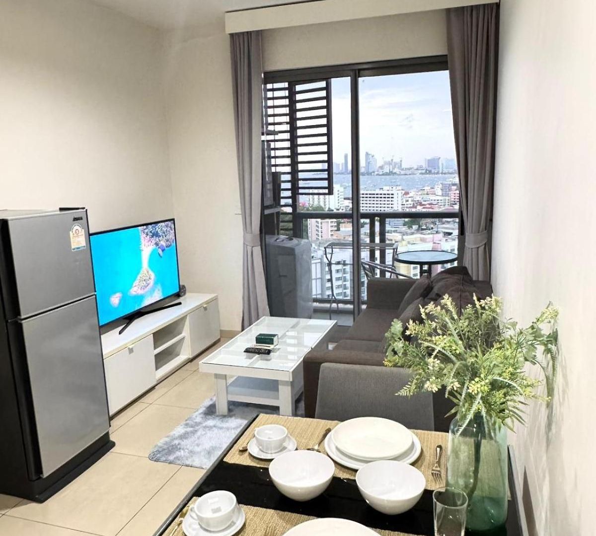 Unixx Sea View Walking Street 5 Min Pool & Gym อพาร์ทเม้น *