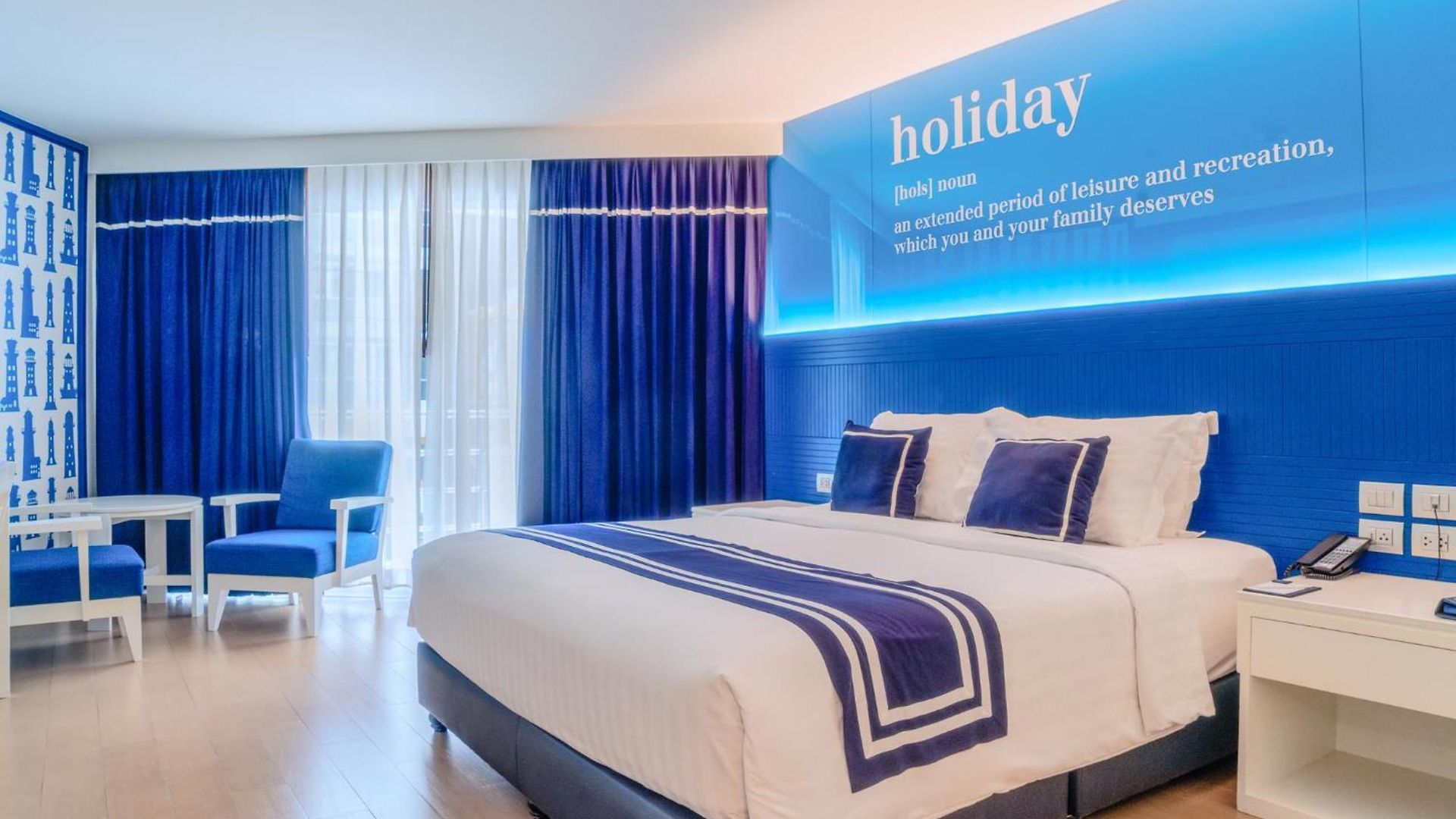 โรงแรม Blue Formerly A-one New Wing Pattaya
