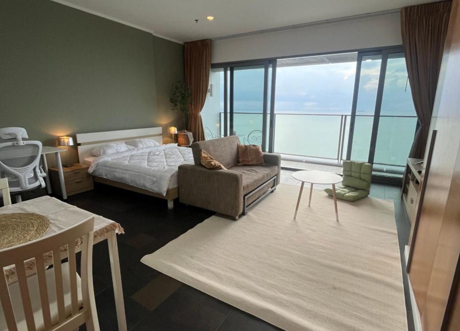 Zen Sky Pattaya-38th Floor, Panoramic Sea View&private *