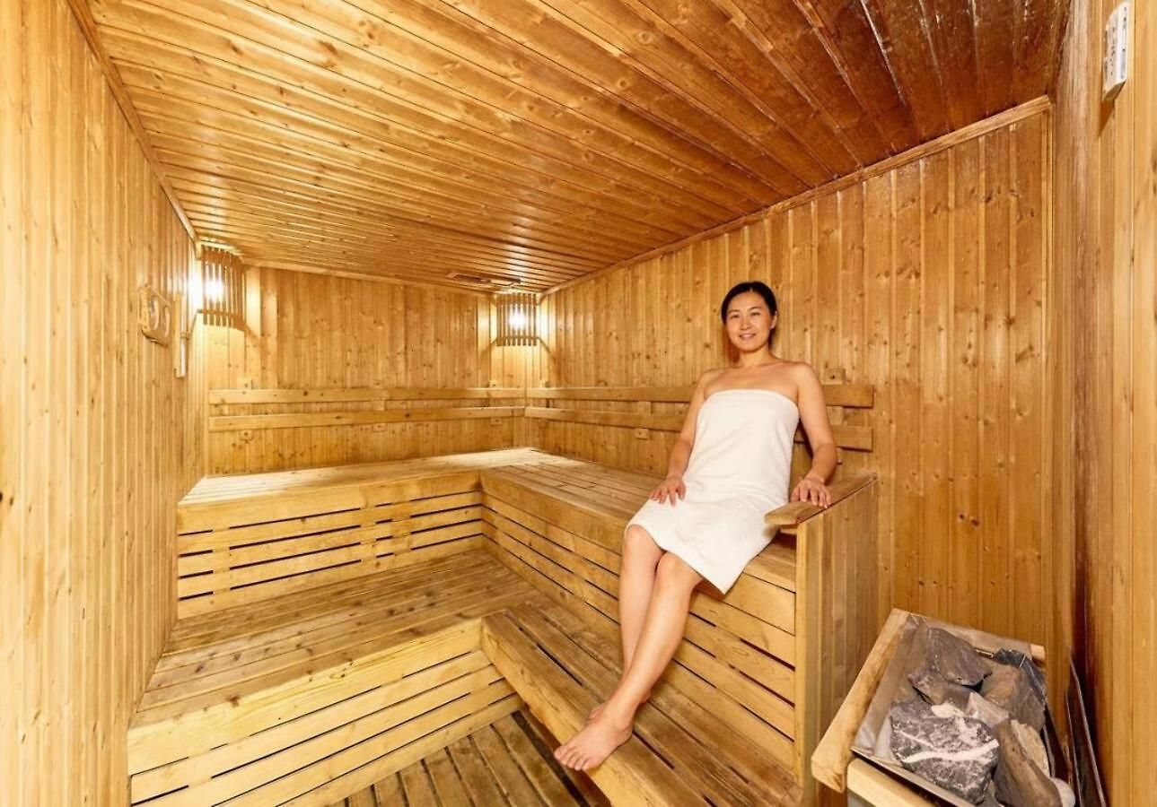 อพาร์ทเม้น Pattaya Jomtien Apartments L Guest Friendly L Waterpark Gym Sauna Jacuzzi