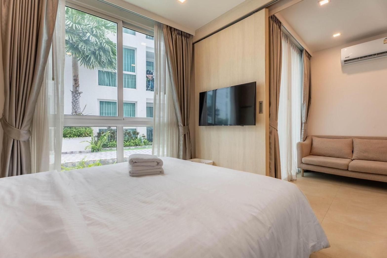 1bed Luxury With Pool & Gym Access Near Walking Street * Pattaya
