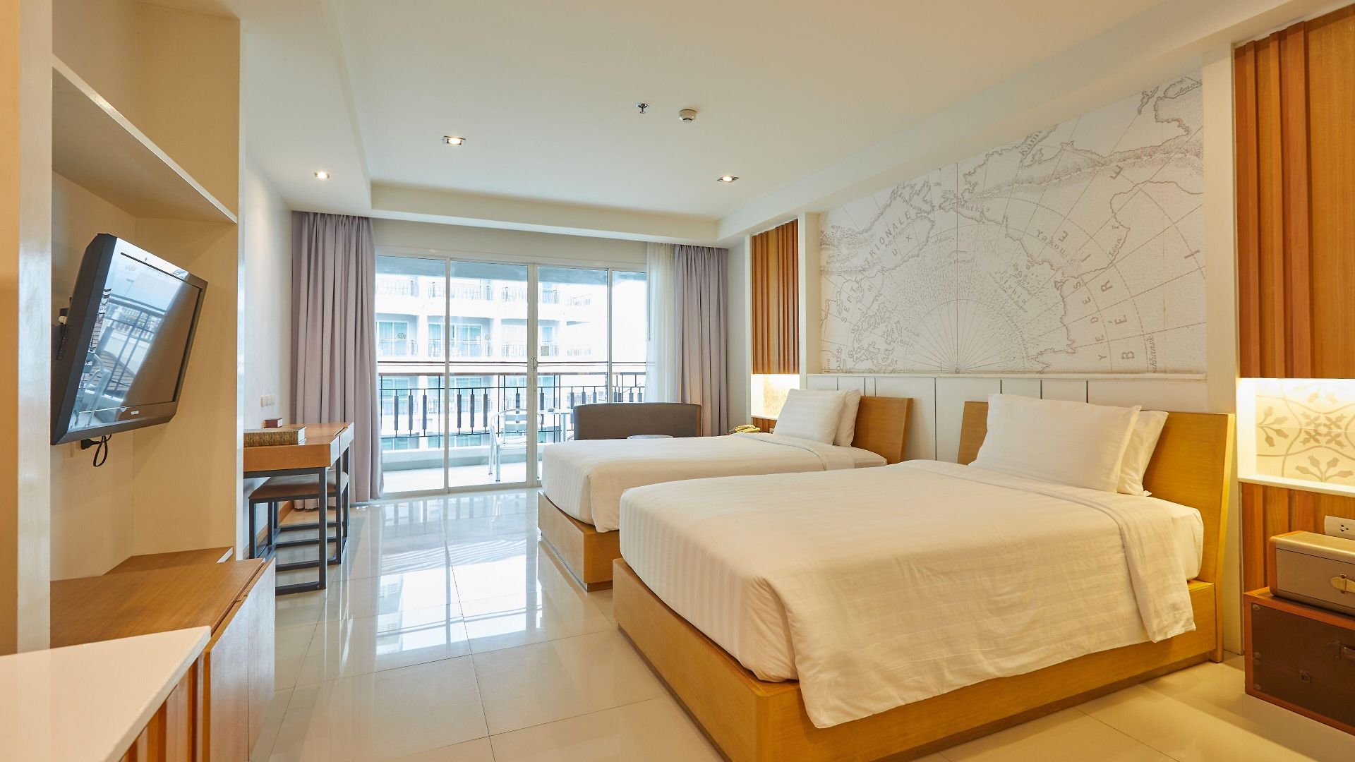 Welcome World Beachfront โรงแรม Pattaya