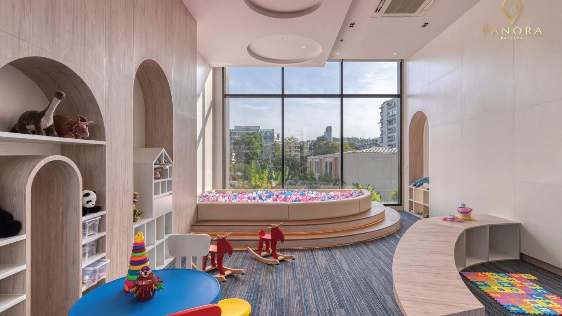 อพาร์ทเม้น The Panora - 1 Bedroom A Pattaya