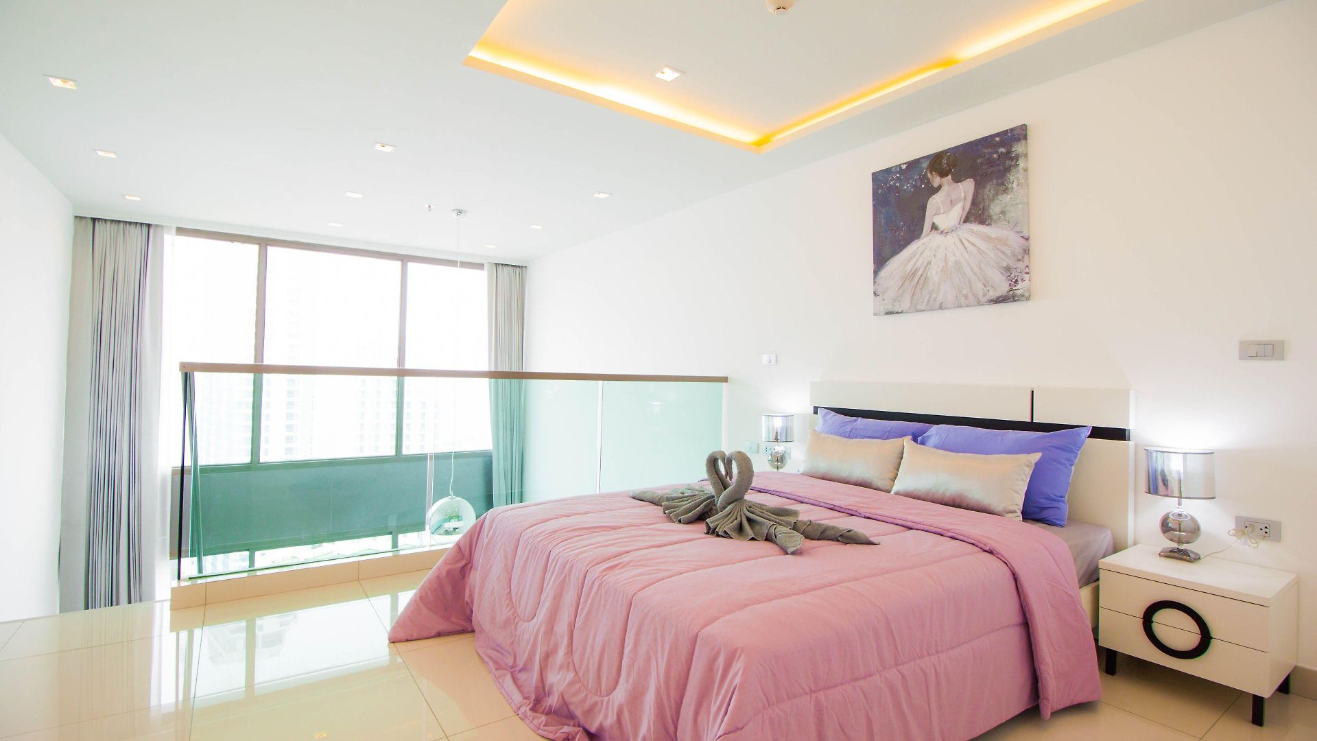 Wongamat Tower 1 Bedroom อพาร์ทเม้น Pattaya