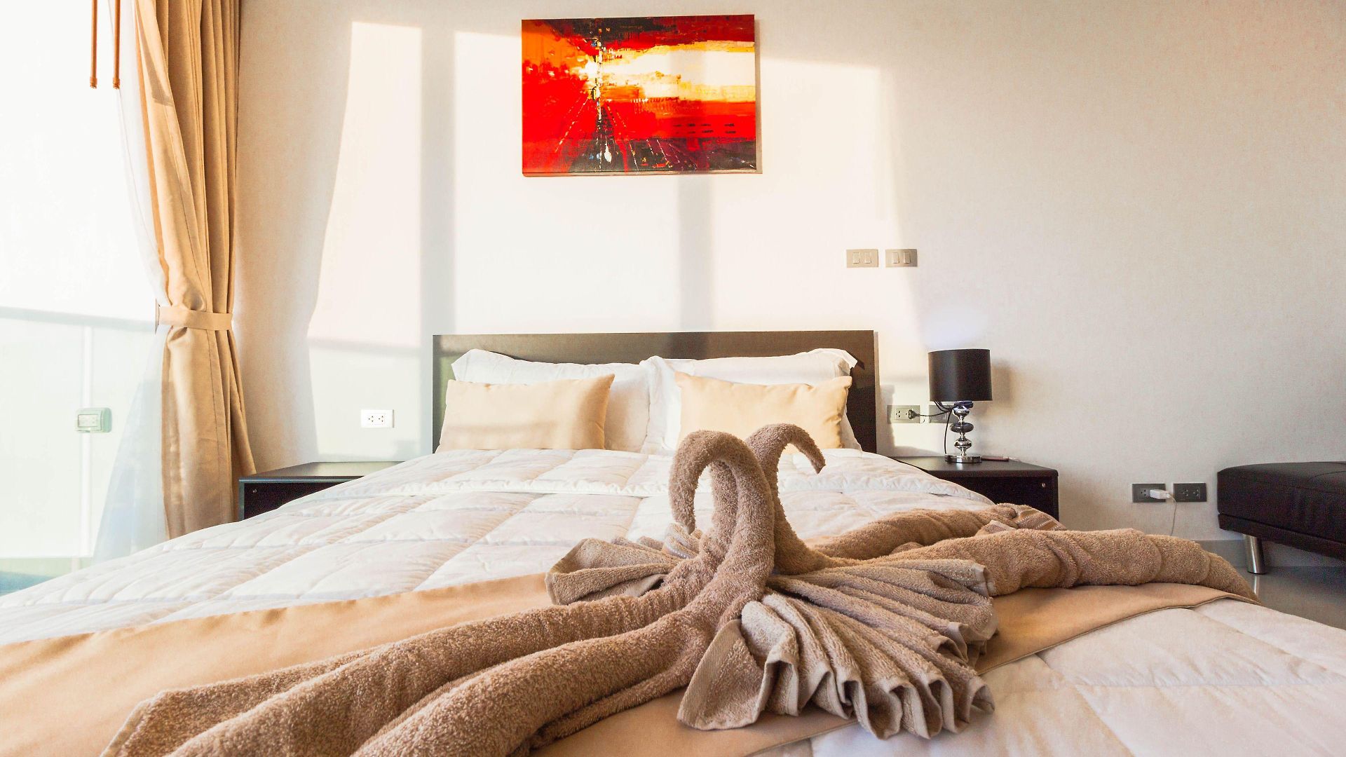 Wongamat Tower 1 Bedroom อพาร์ทเม้น Pattaya