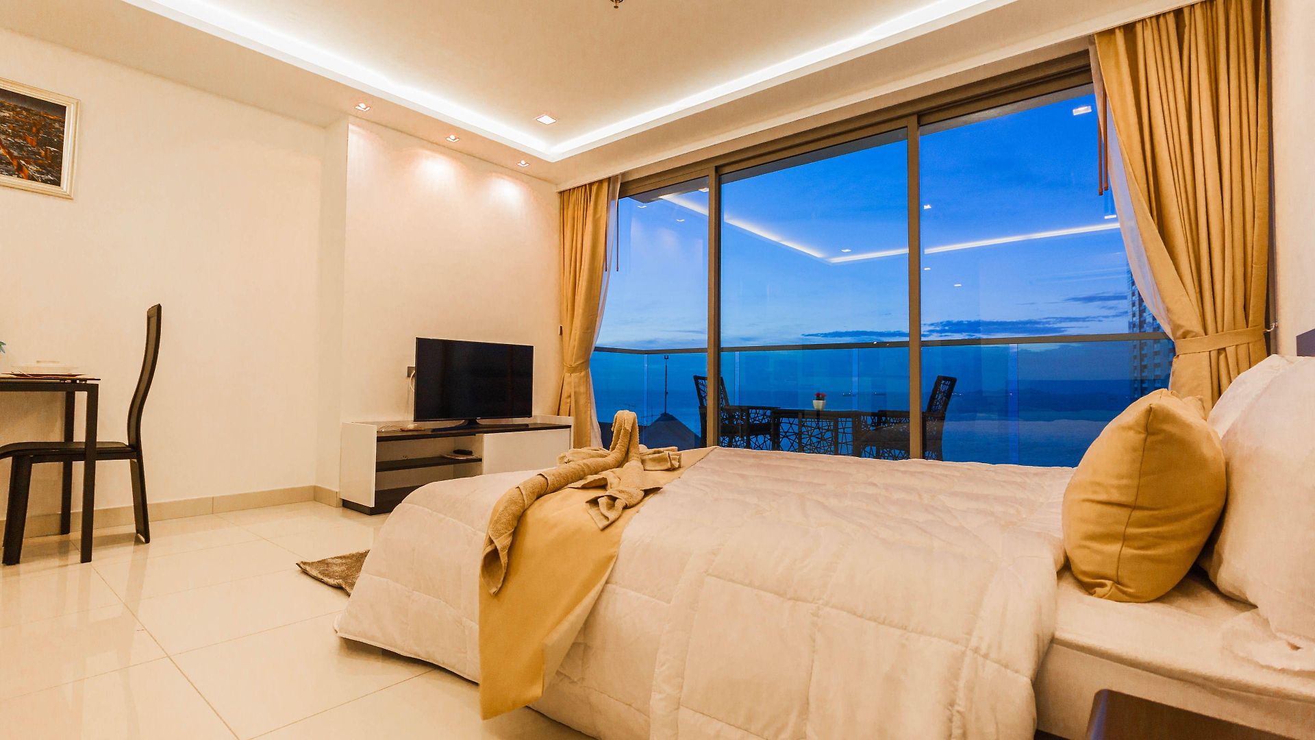 Wongamat Tower 1 Bedroom อพาร์ทเม้น
