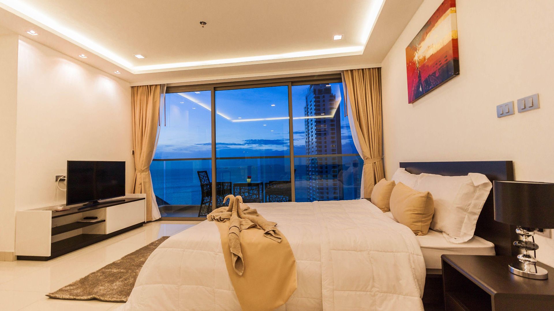 Wongamat Tower 1 Bedroom อพาร์ทเม้น *
