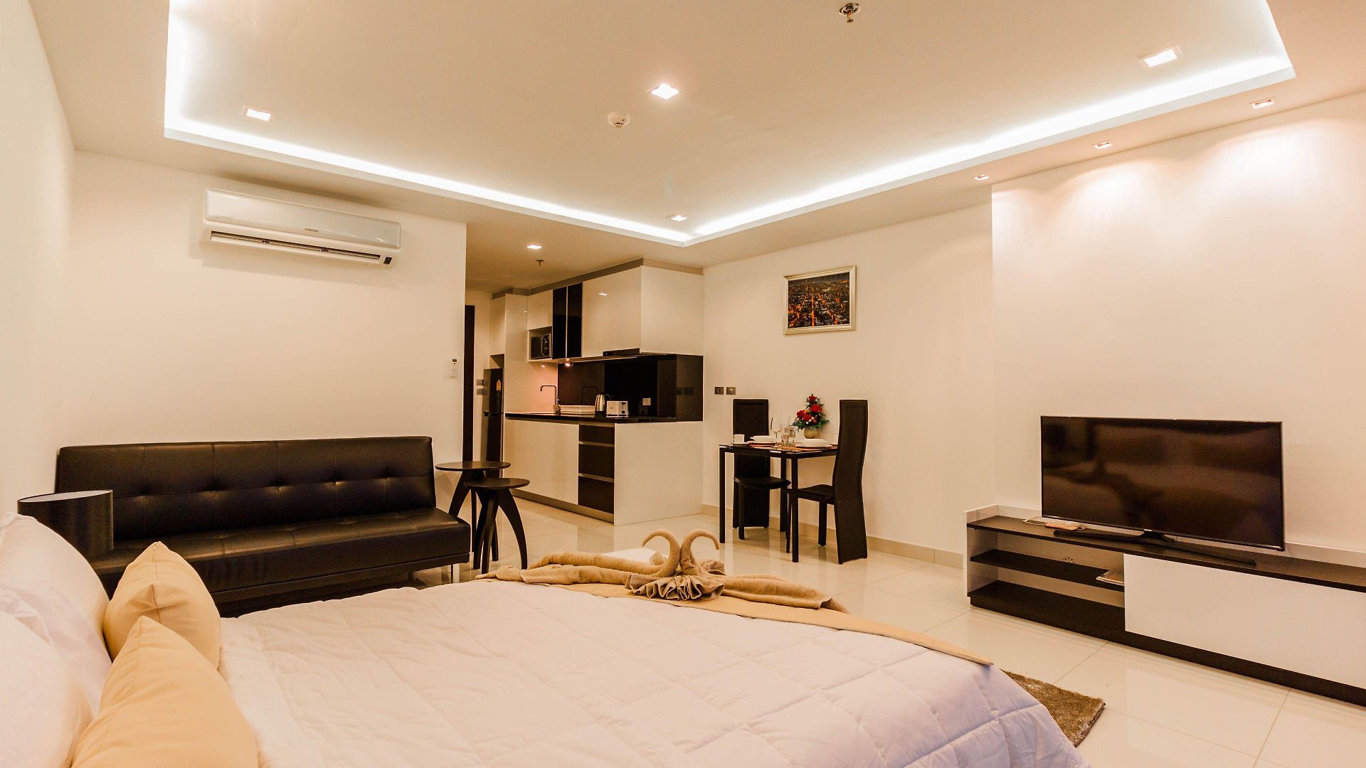 อพาร์ทเม้น Wongamat Tower 1 Bedroom