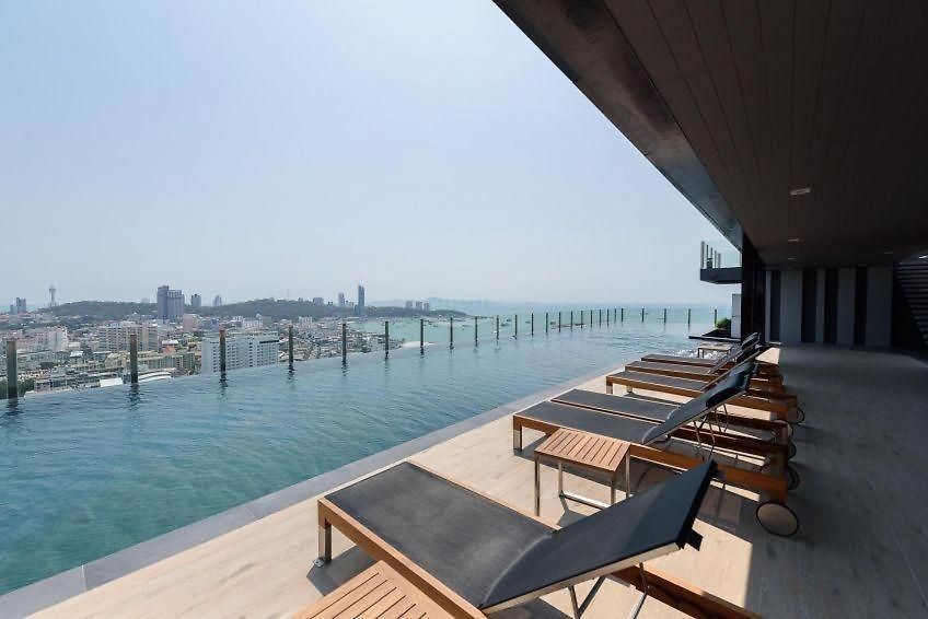 The Base - Large Luxury, 1 Bedroom, Sea View - Centre - 963 * Pattaya