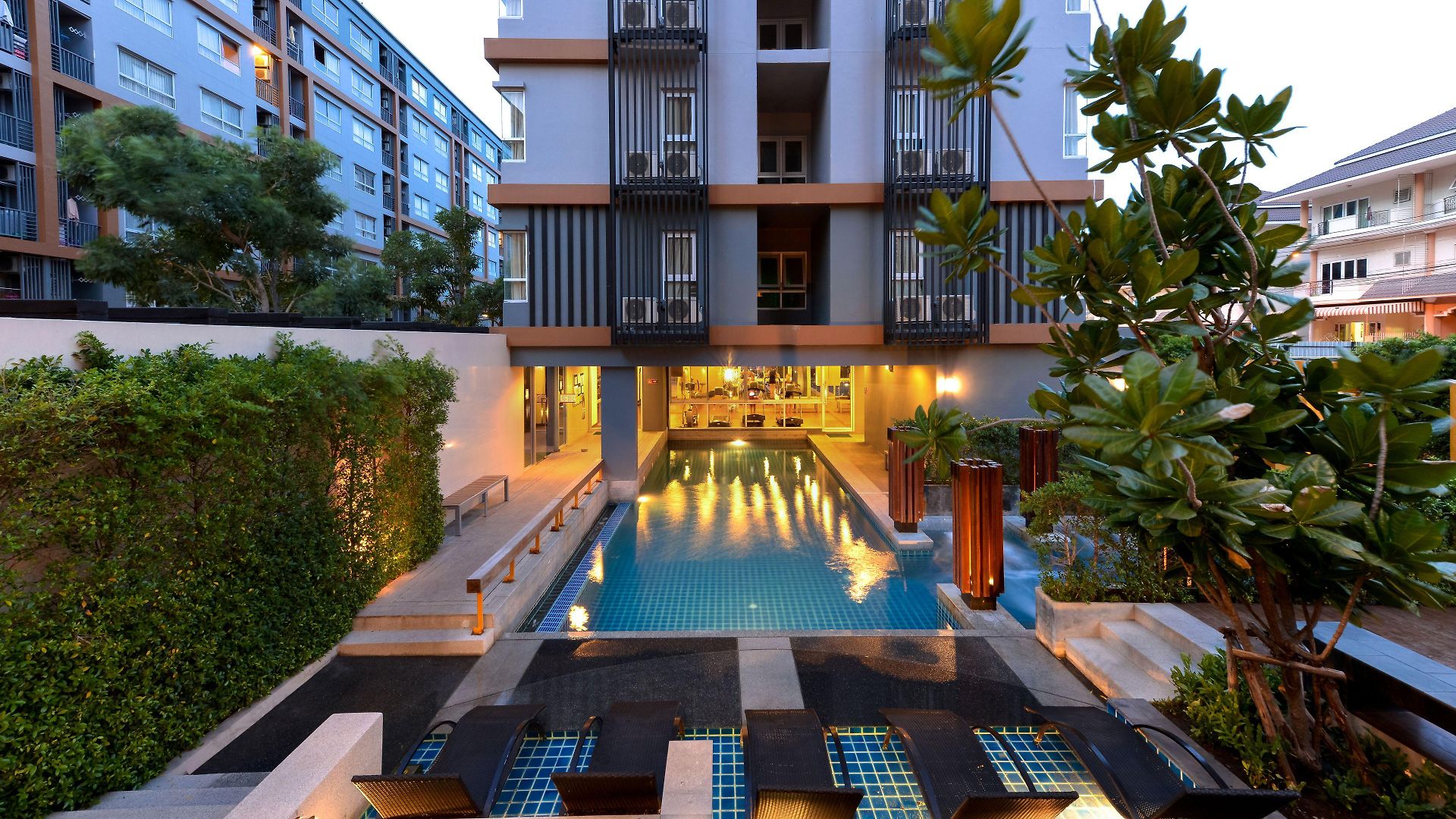 โรงแรม The Grass Serviced Pattaya