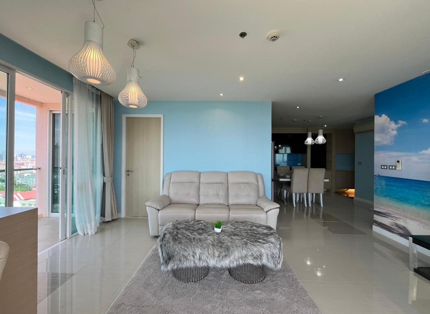 อพาร์ทเม้น Grand Caribbean 2 Bedroom 120 Sqm *